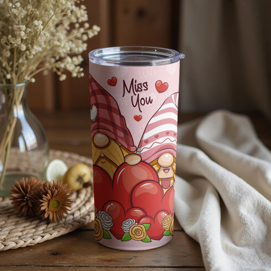 Miss You Cute Cartoon Themed Gift Tumbler Product
