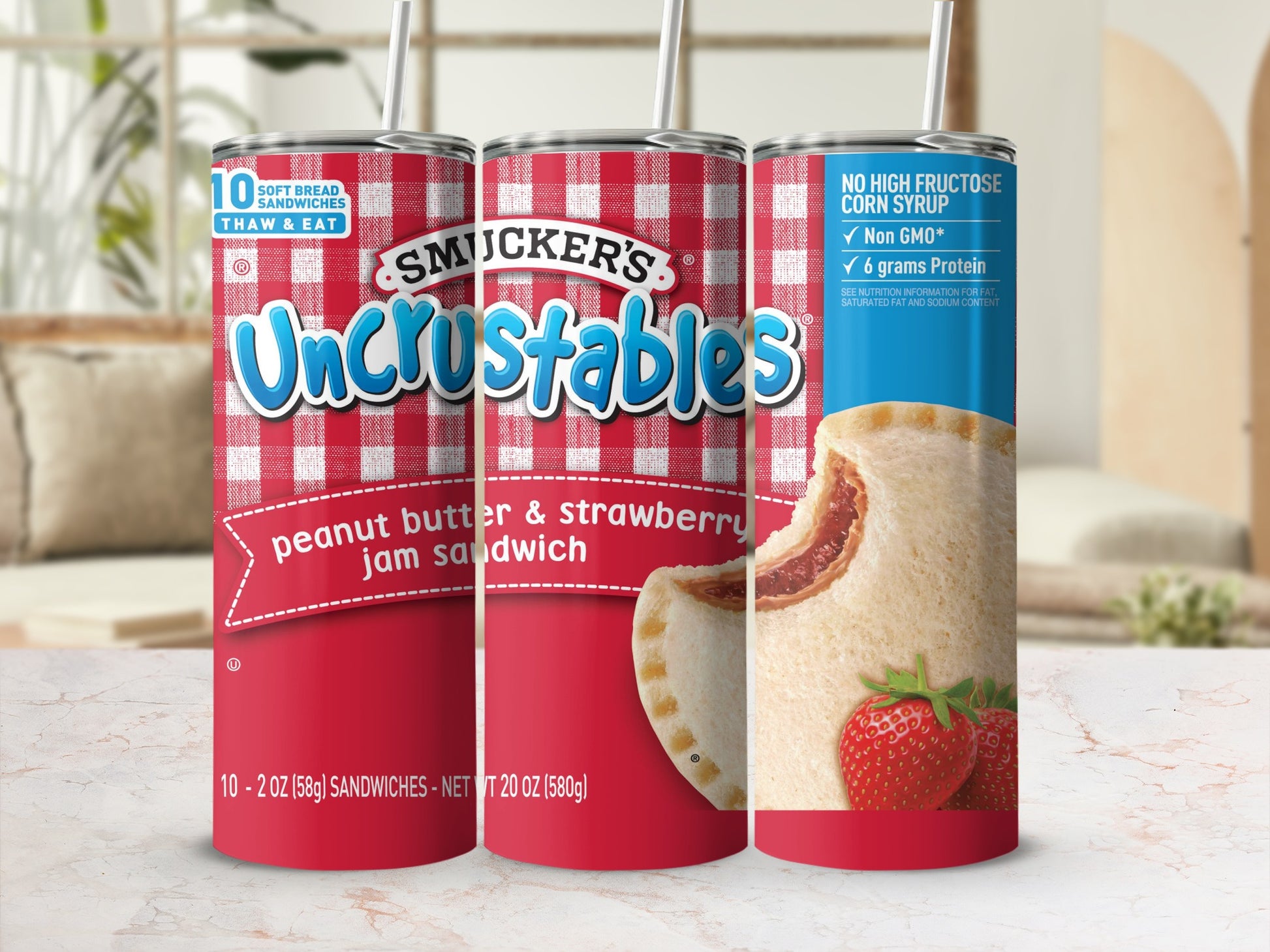 Smucker's Uncrustables Peanut Butter & Strawberry Jam product type