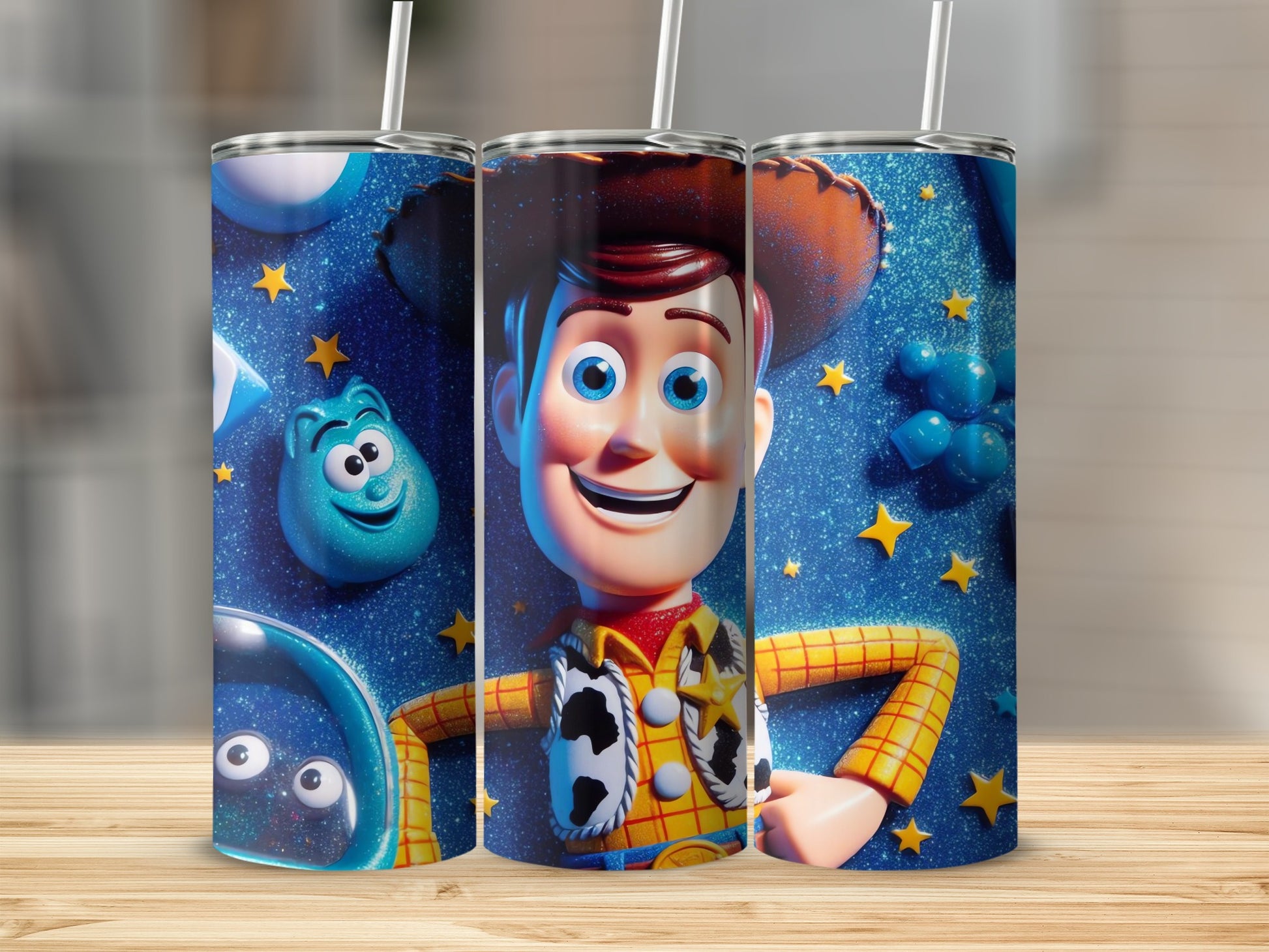 Toy Sheriff Design Tumbler 20oz Stainless Steel Drinkware