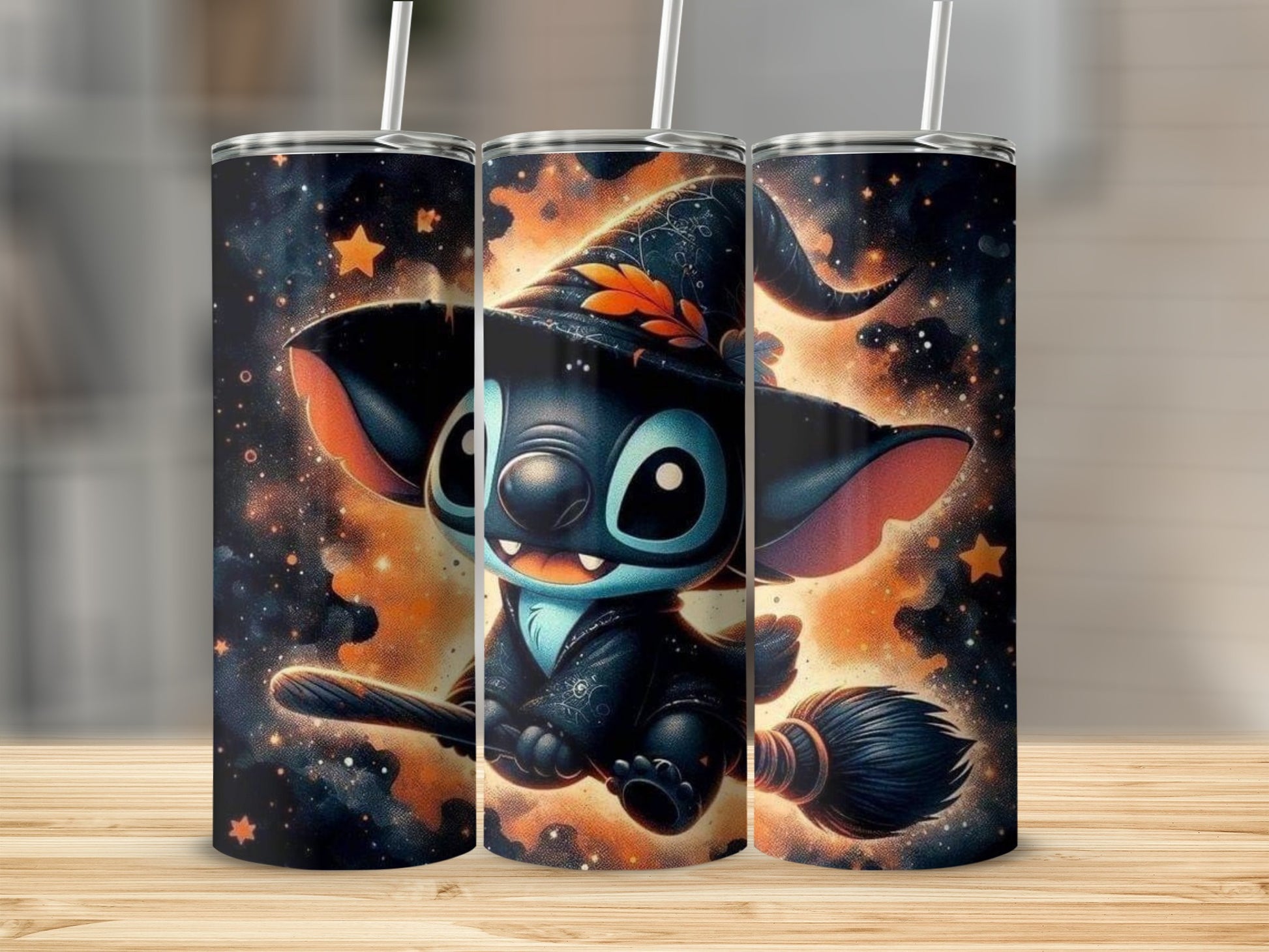 Cute Witch Mouse Character Halloween Theme Tumbler