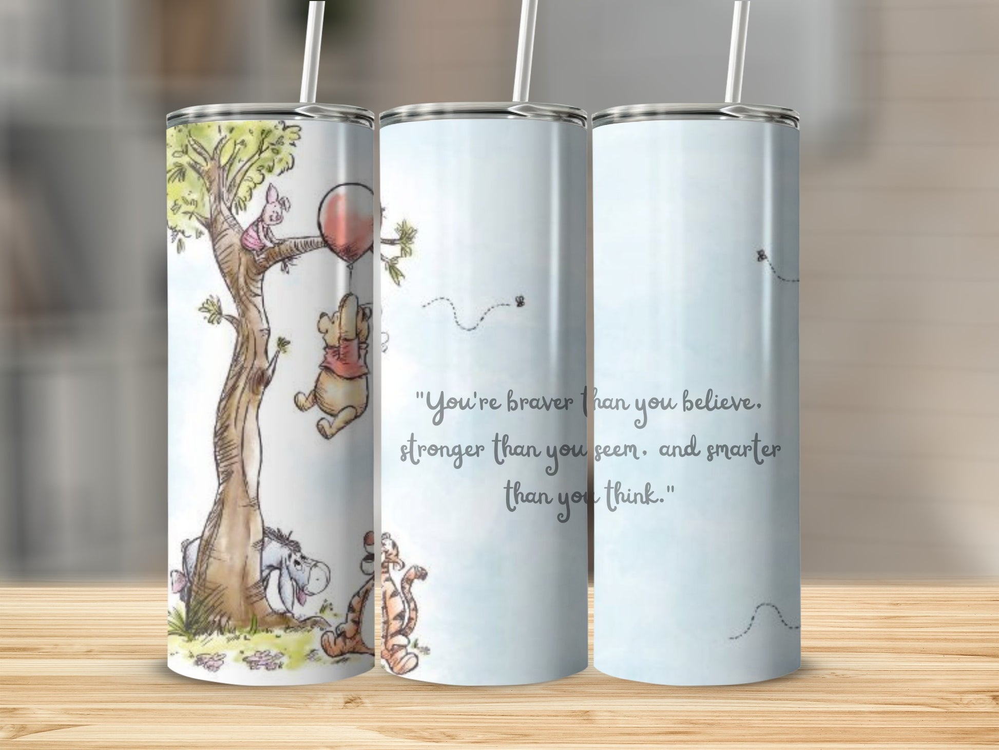 Braver Stronger Smarter Winnie the Pooh Tumbler product