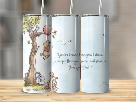 Braver Stronger Smarter Winnie the Pooh Tumbler product