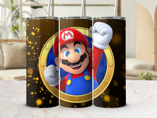 Iconic Video Game Character Insulated Tumbler