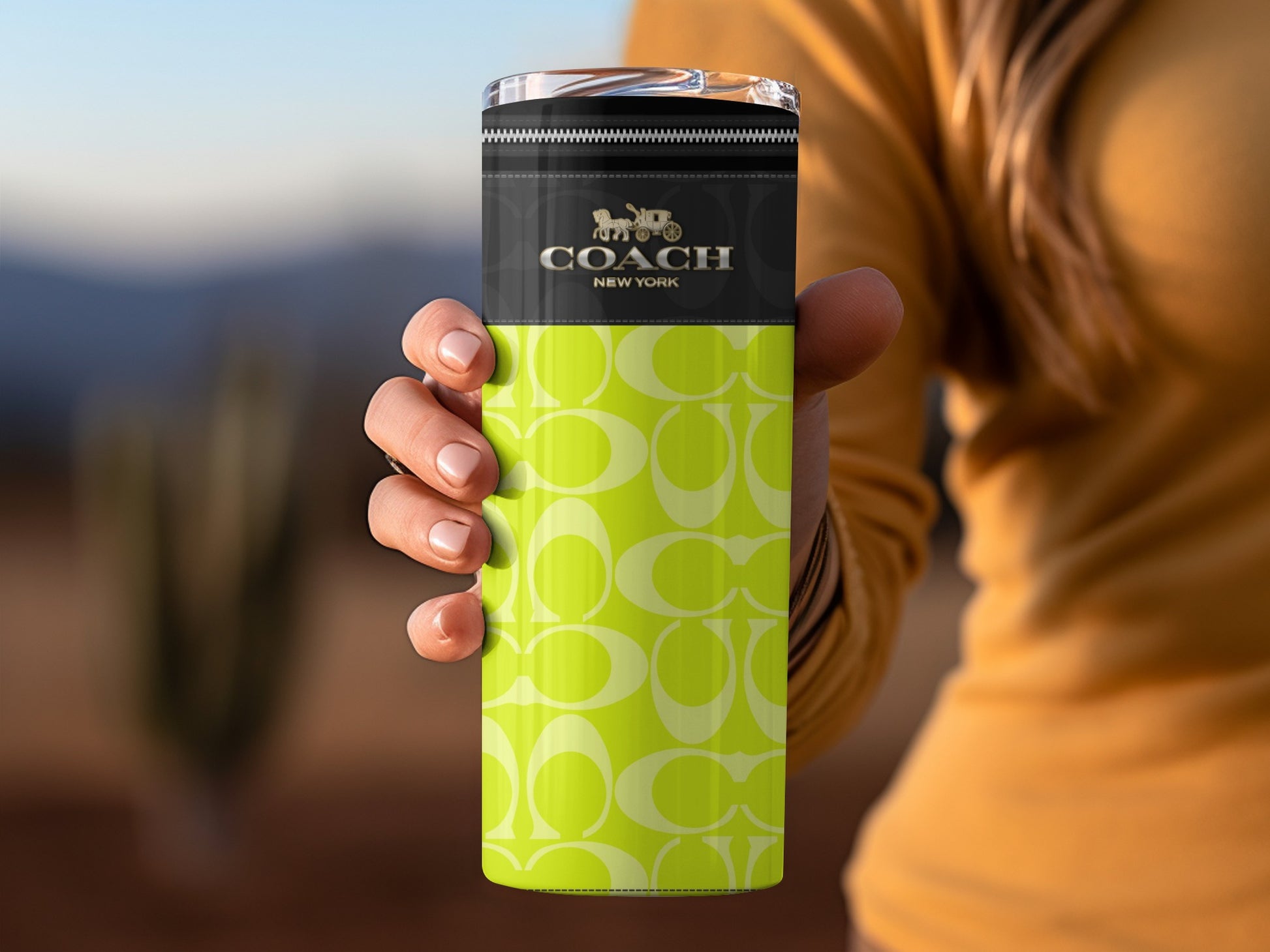 Stylish Coach New York Branded Insulated Tumbler