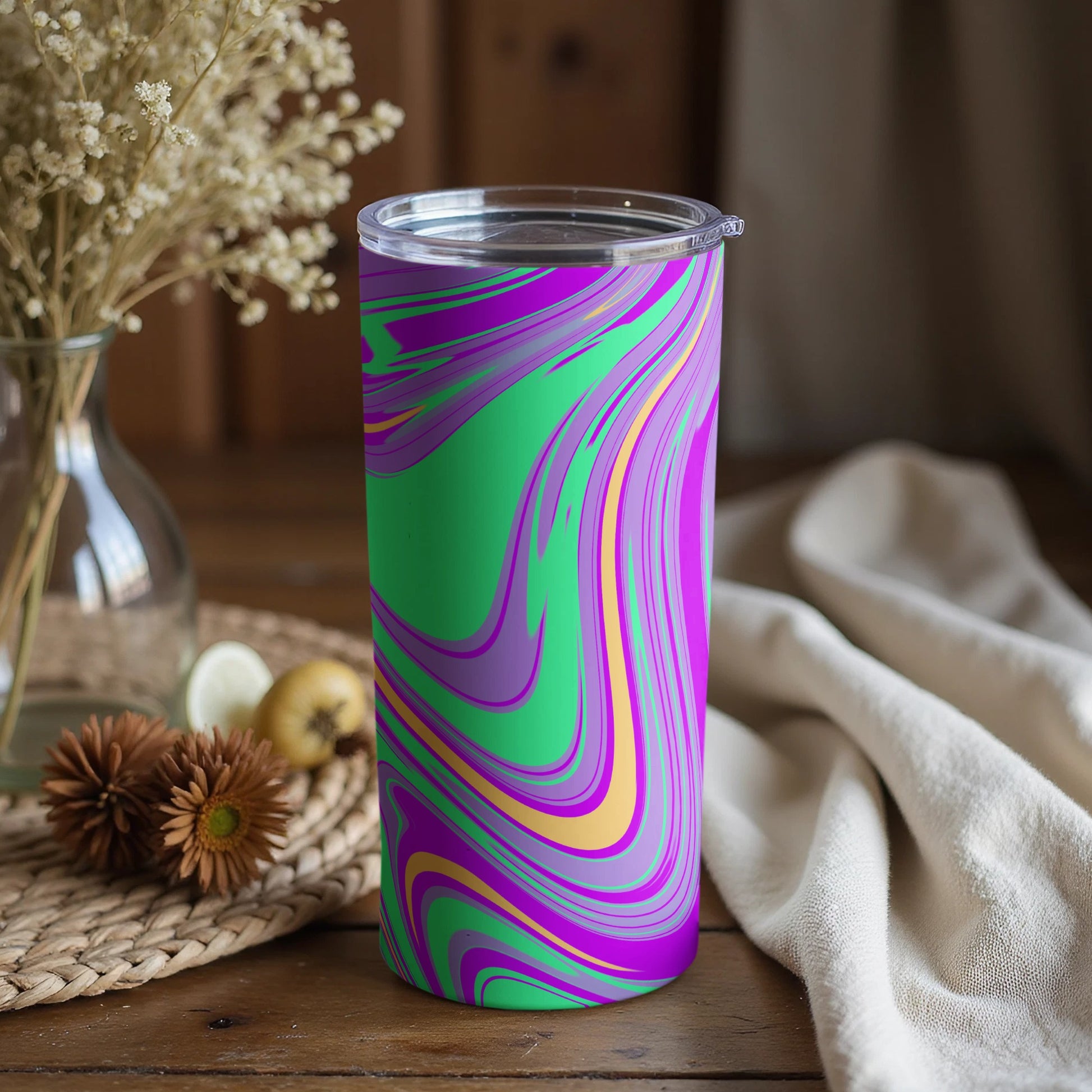 Colorful Abstract Pattern Insulated Tumbler product