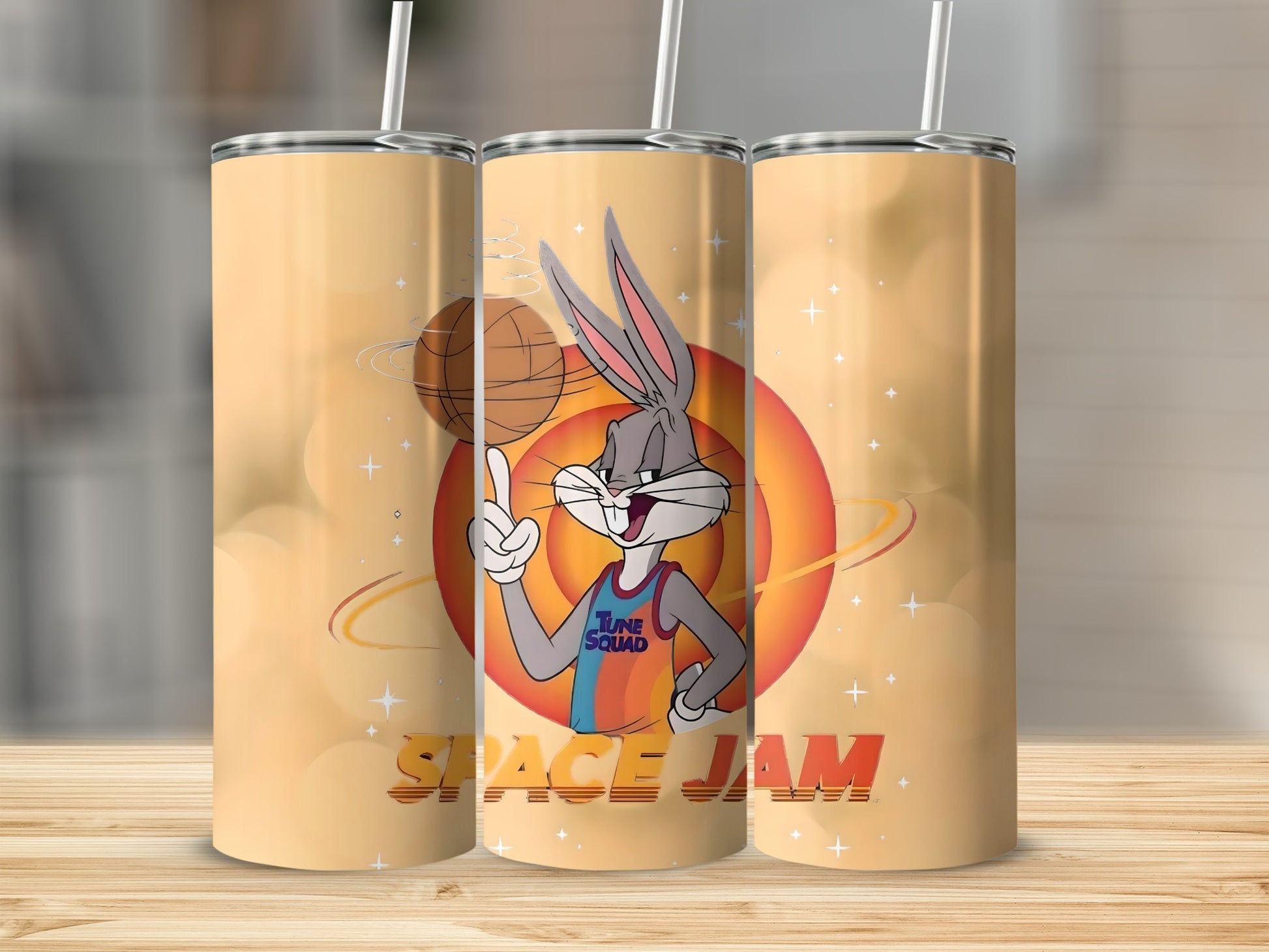 Space Jam Tune Squad Tumbler with Bugs Bunny