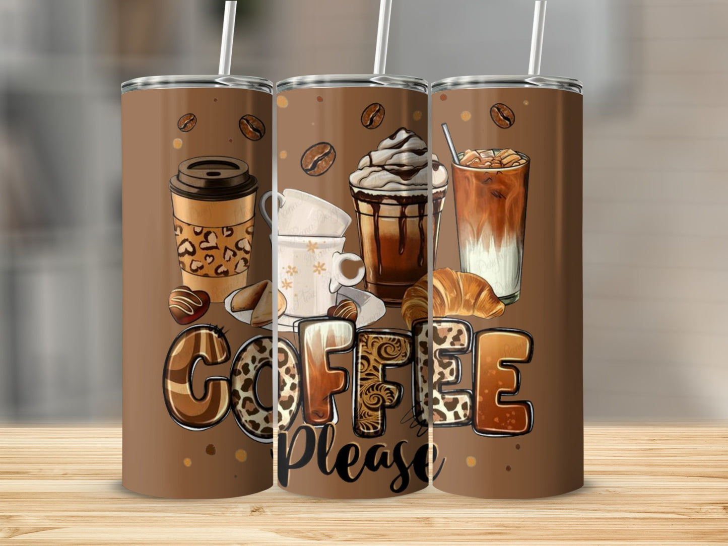 Coffee Drinks Tumbler Coffee Please Design Travel Mug