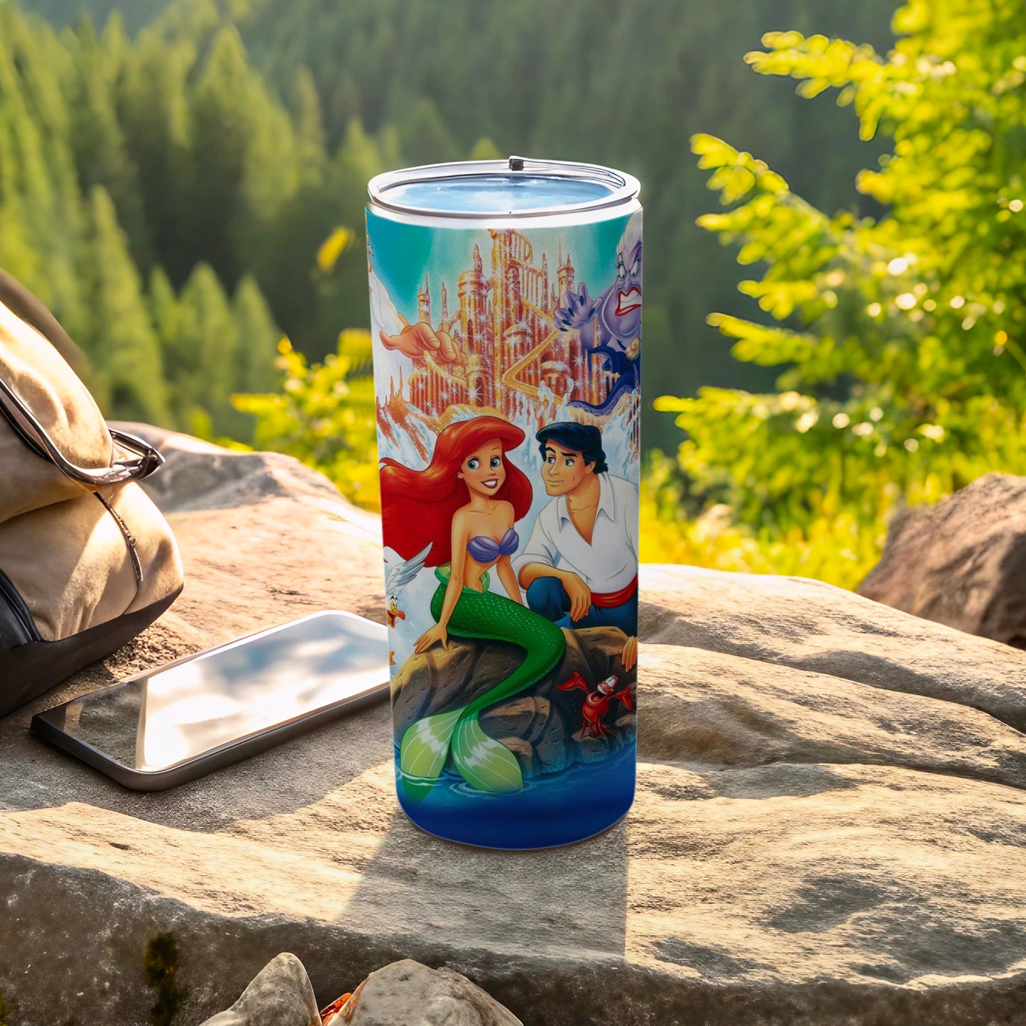 Little Mermaid and Prince Eric Tumbler Cup