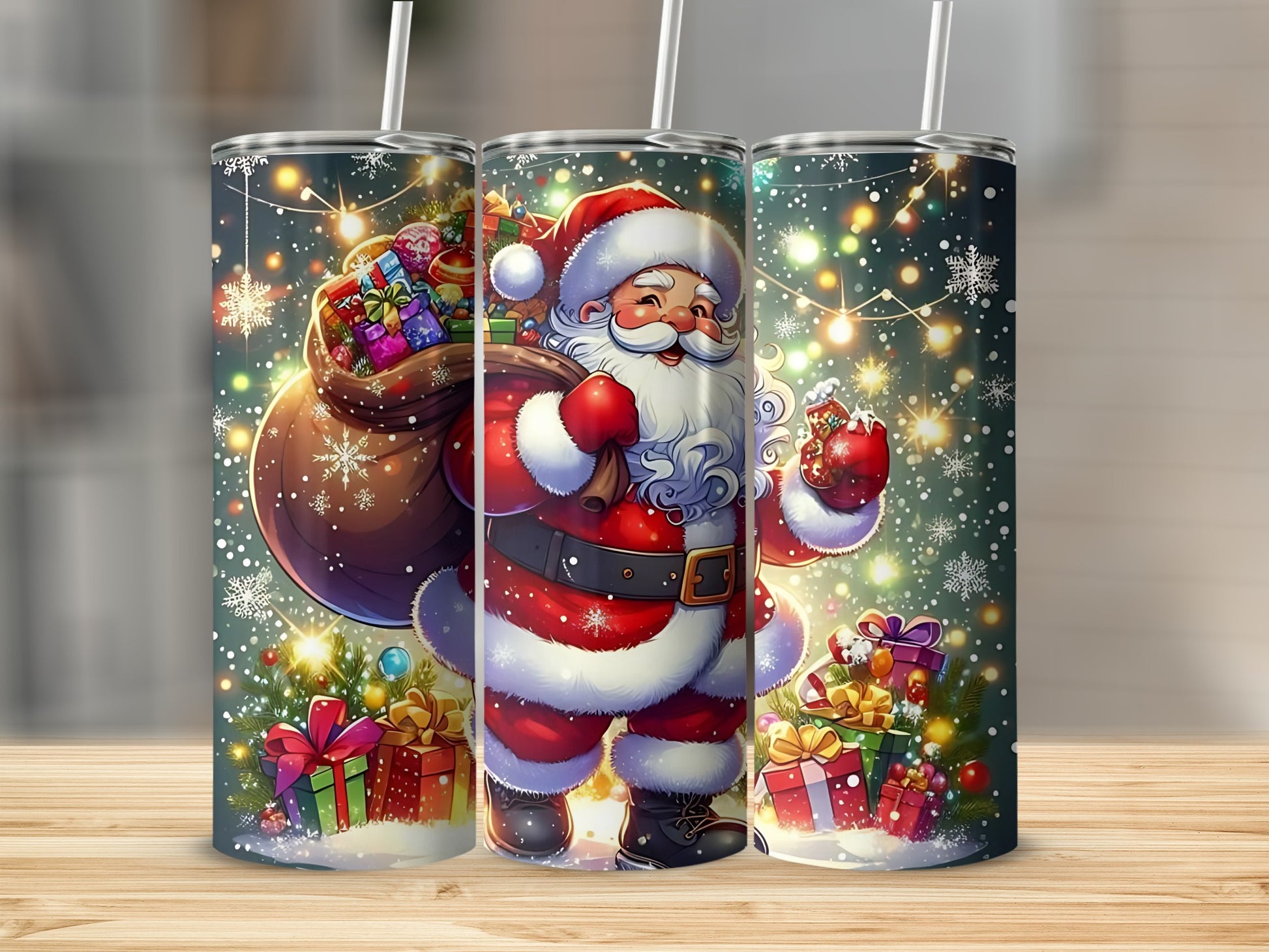 Santa Claus Christmas Decorations Tumbler Product