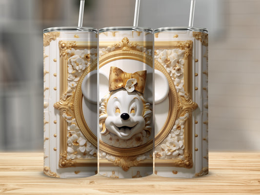 Cute Cartoon Character Decorative Tumbler Wrap Design