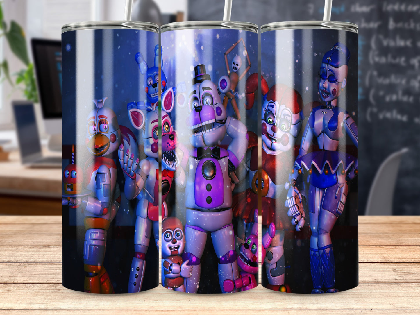 Five Nights at Freddy's Sister Location Group Tumblers