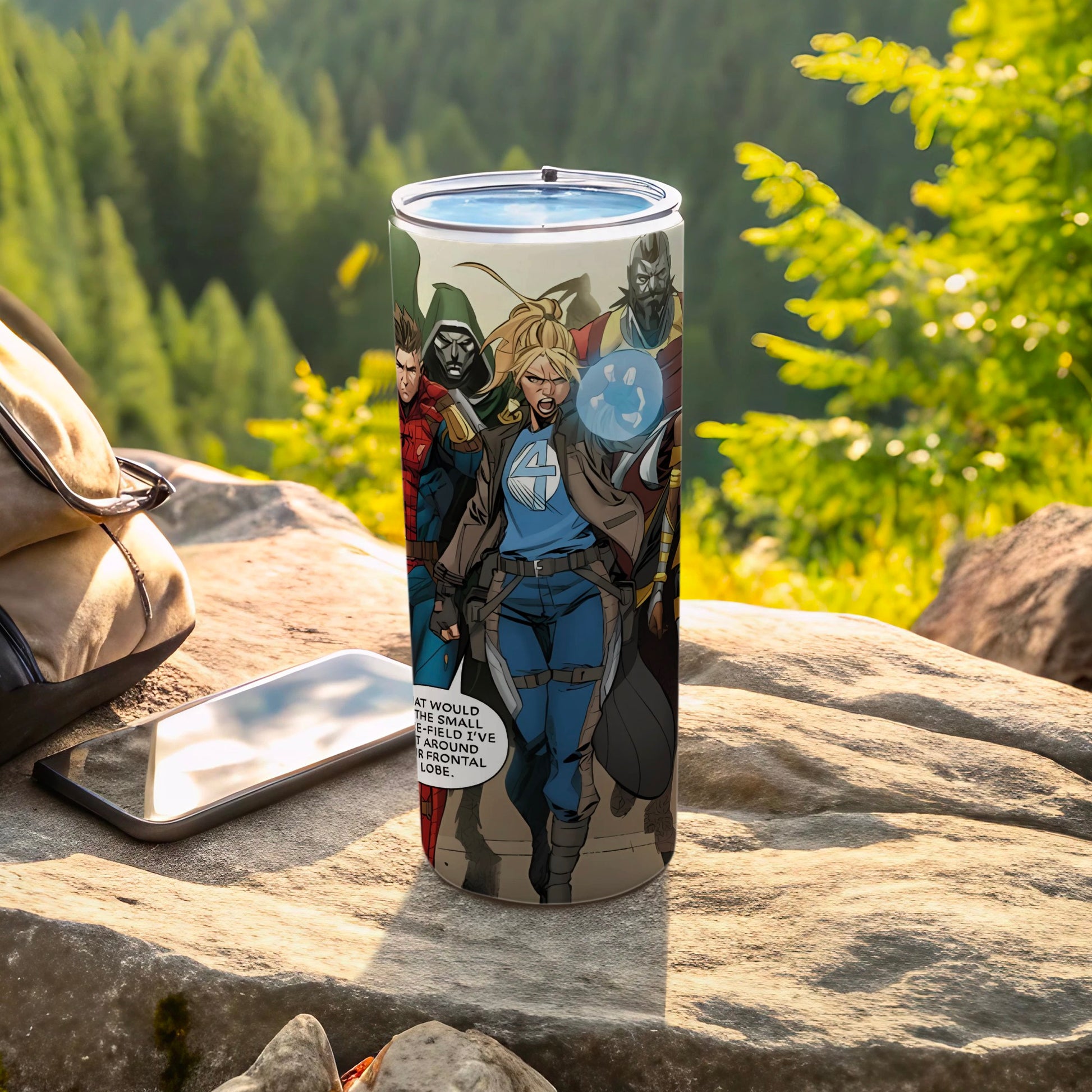Fantastic Four Heroes Outdoor Adventure Tumbler