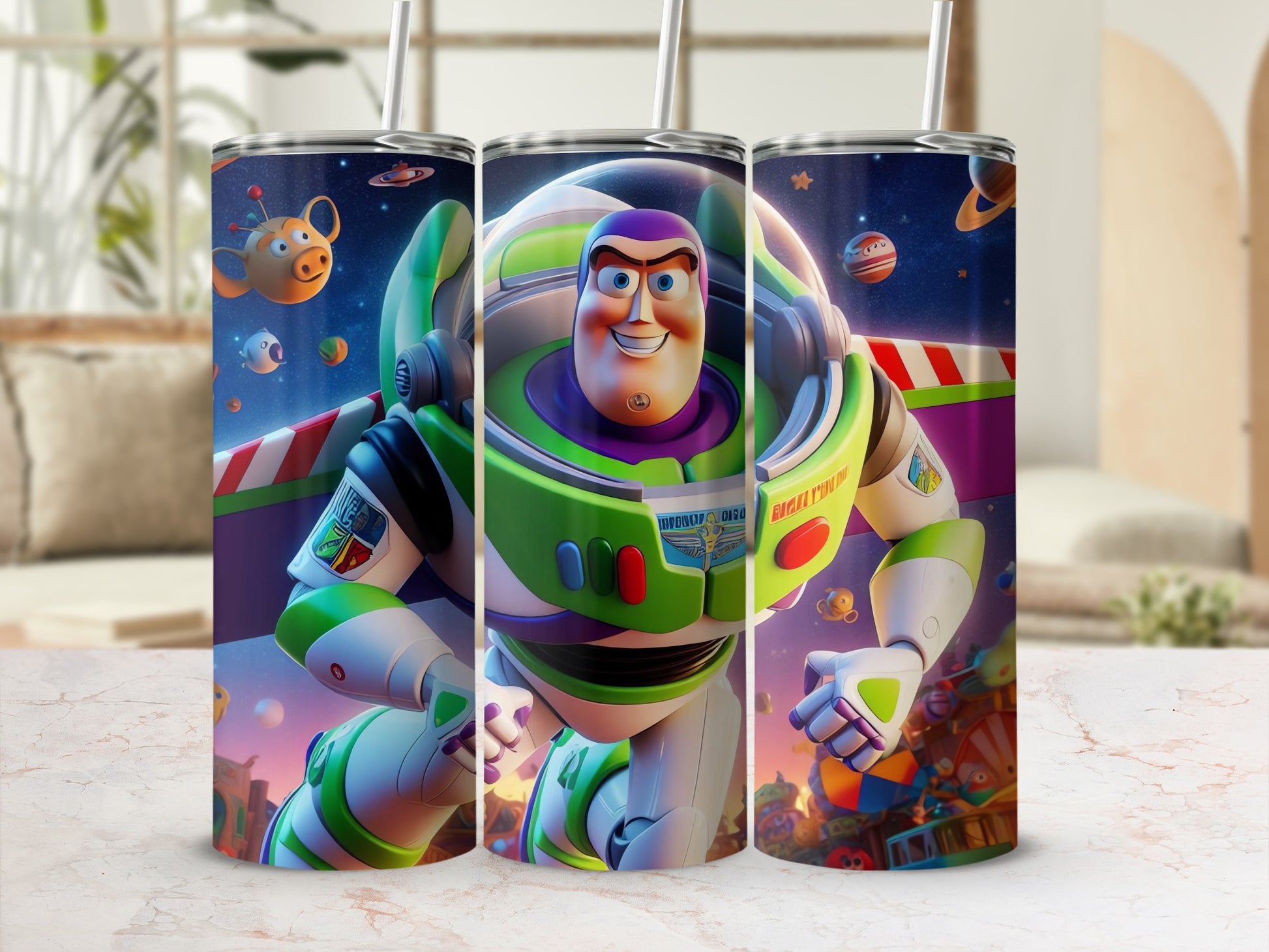 Buzz Lightyear Space Adventure Tumbler Cup