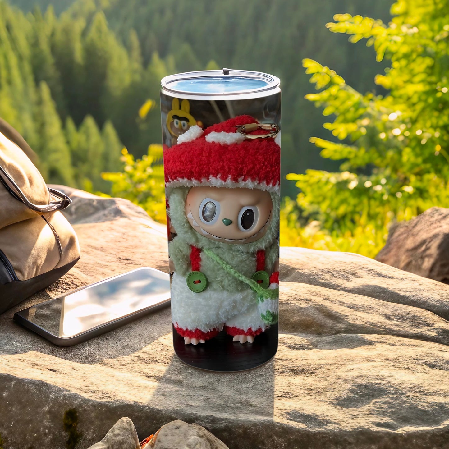 Adorable Character Design Insulated Travel Tumbler