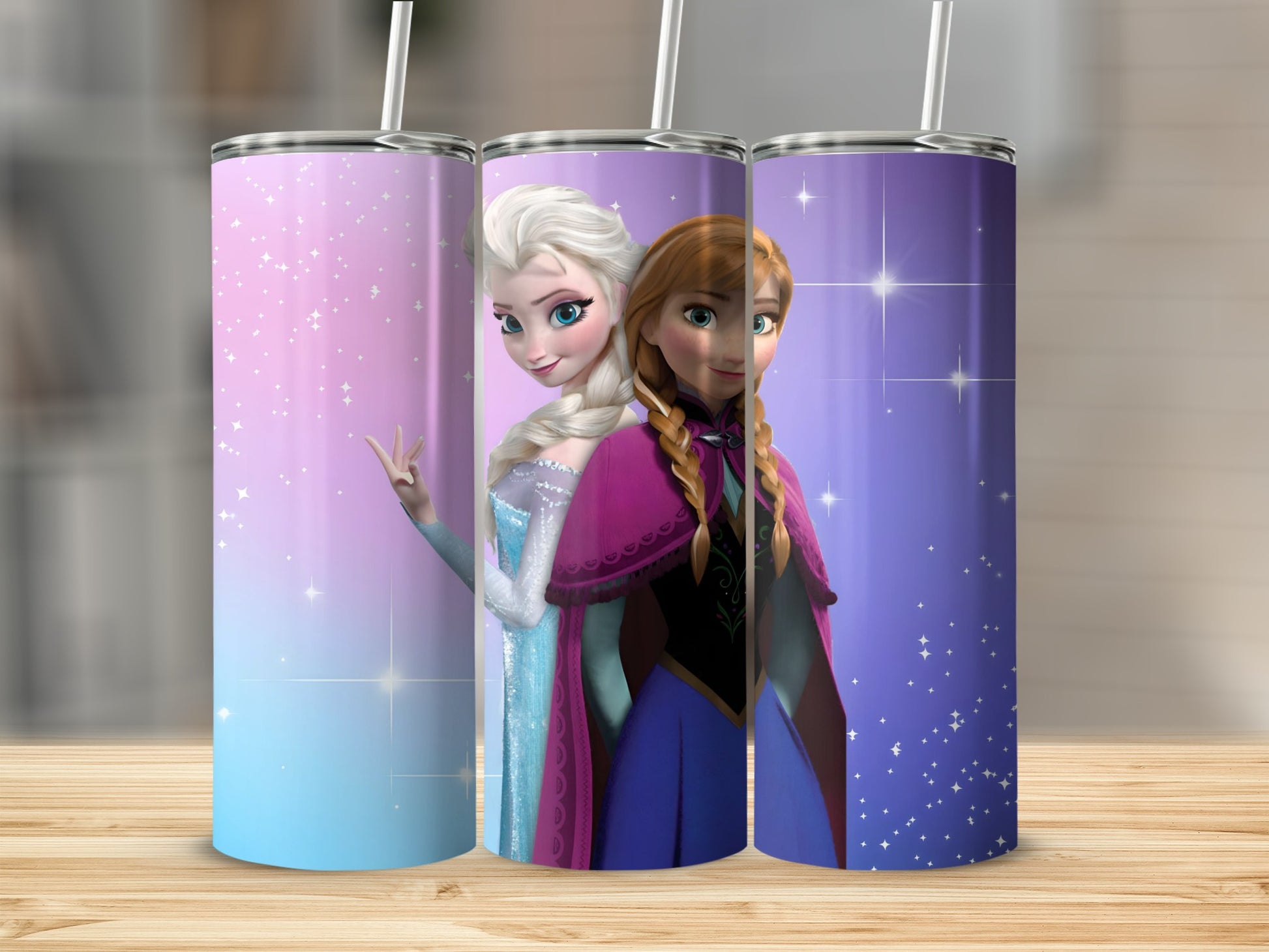 Sparkling Princesses Tumbler for Kids and Fans