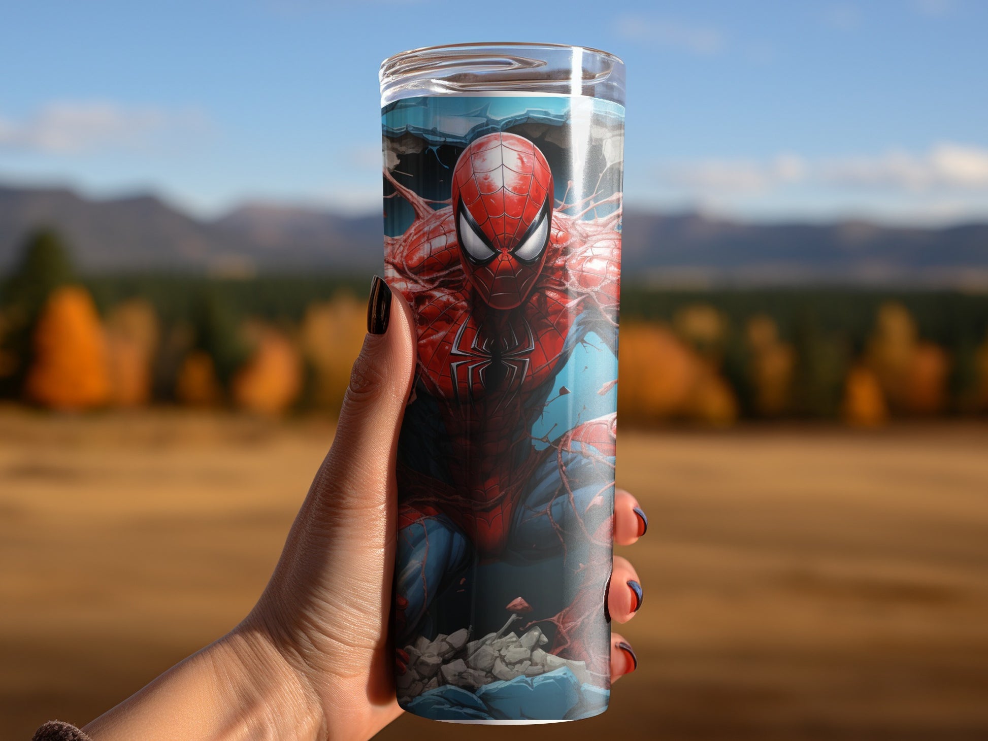 Spider-Man Insulated Tumbler with Shatterproof Design