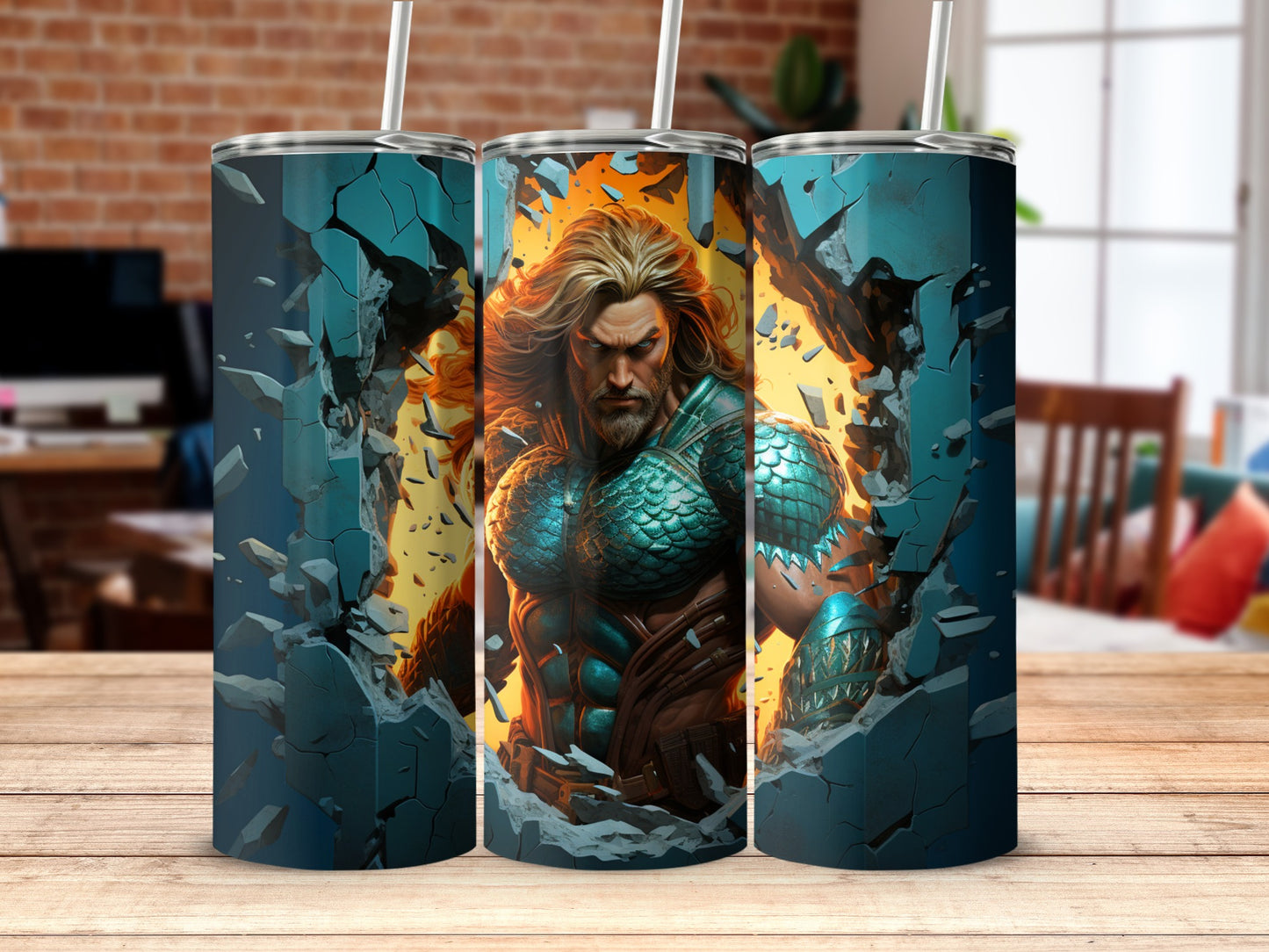 Aqua Warrior Smash Action Tumbler for Hydration