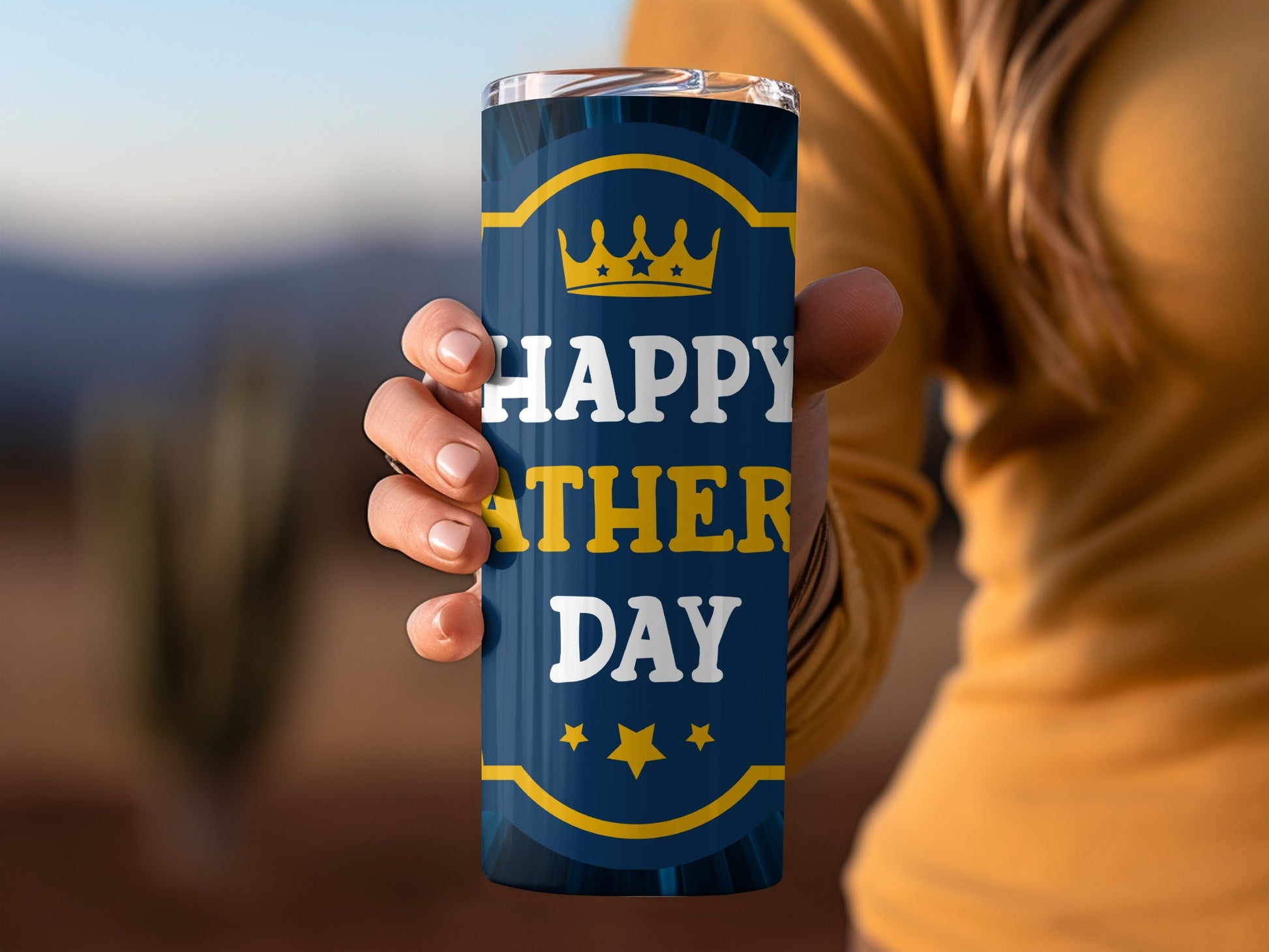 Happy Father Day Travel Tumbler for Celebrating