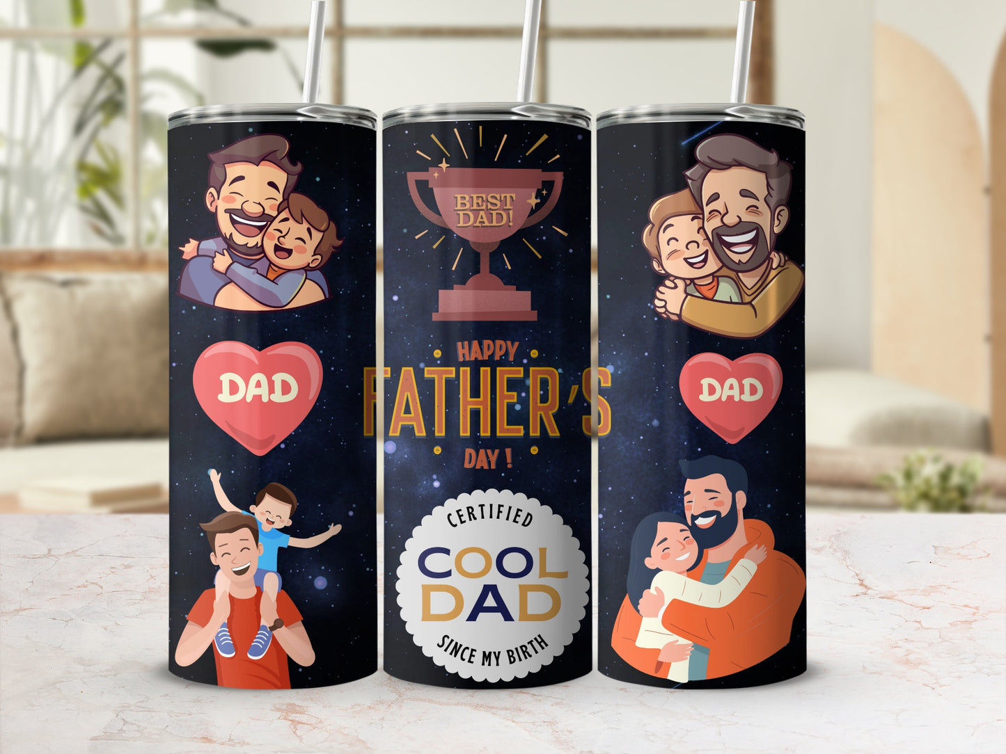Happy Father's Day Certified Cool Dad Product