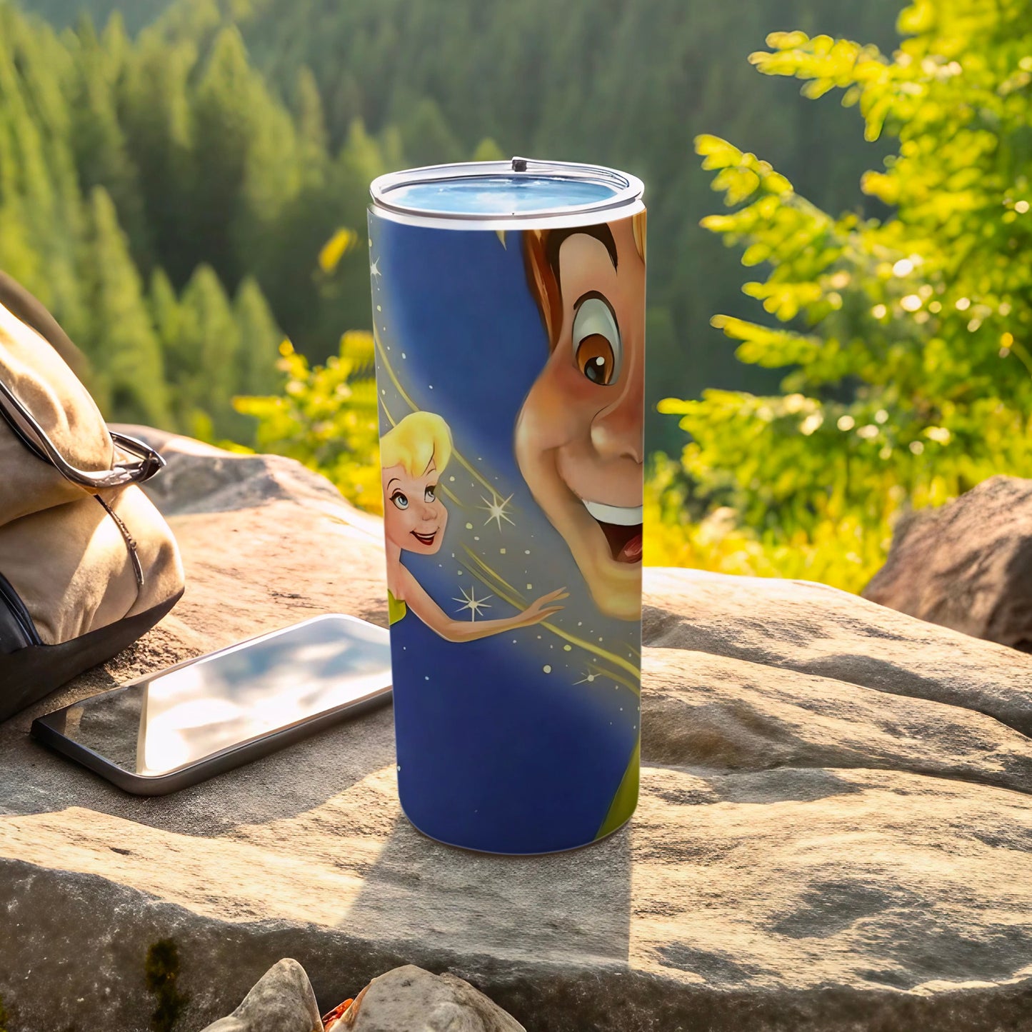 Cartoon Characters Tumbler Travel Mug for Outdoor Adventures