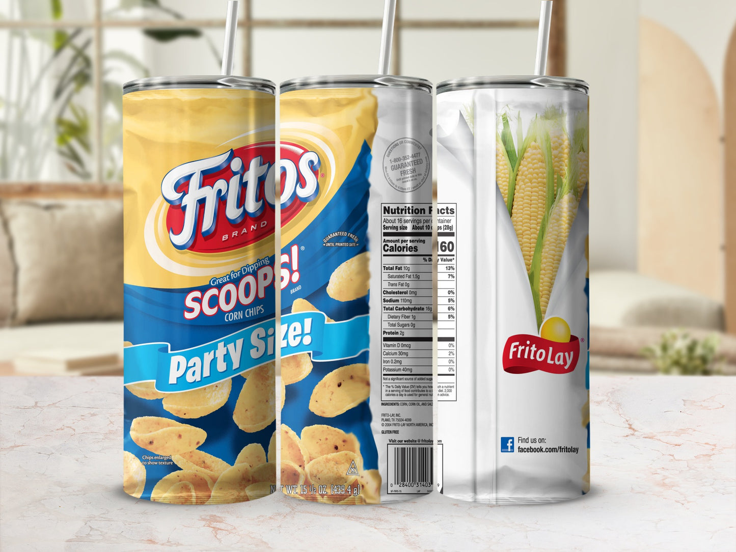 Fritos Scoops Corn Chips Party Size product type