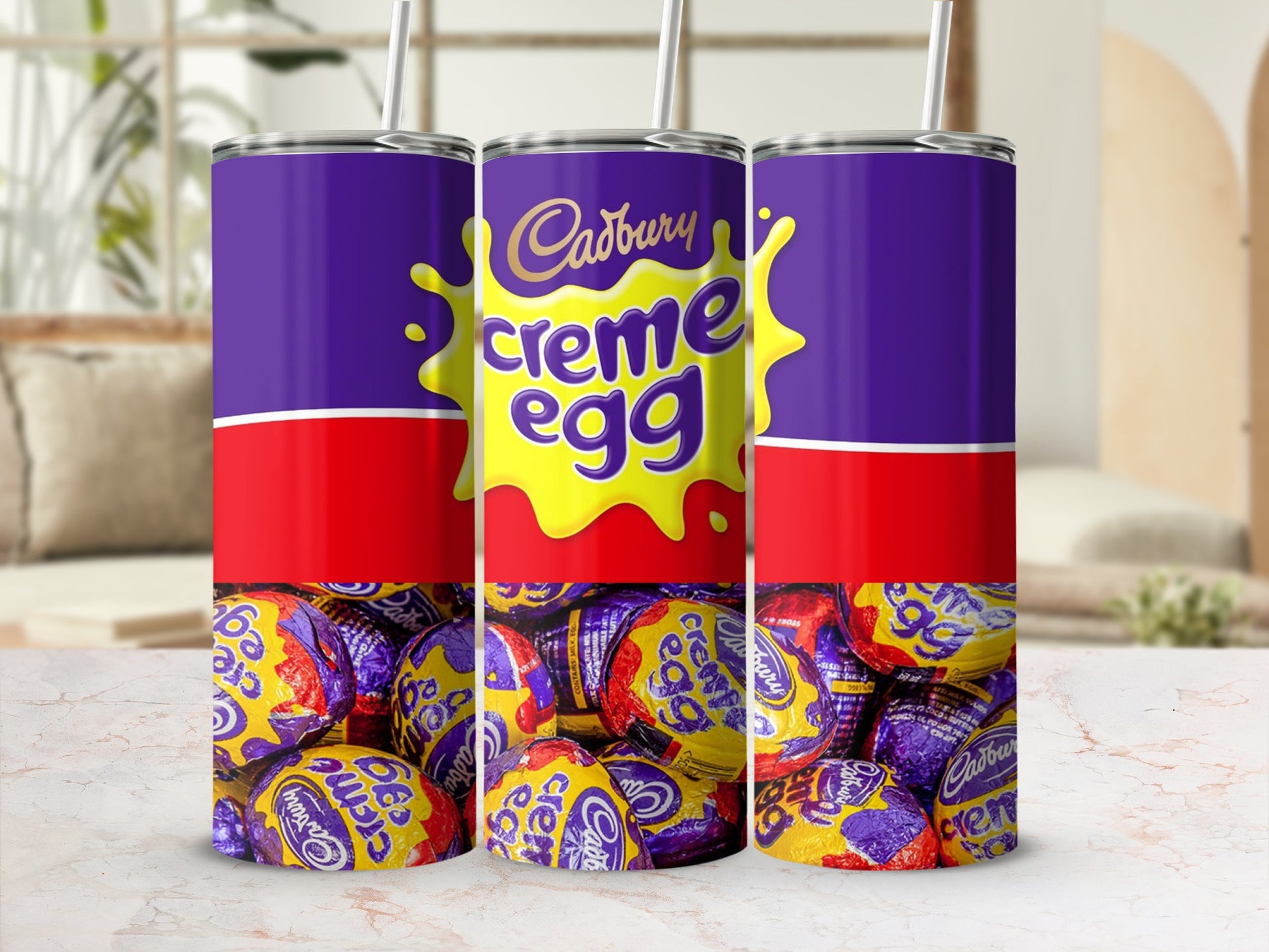 Cadbury Creme Egg Design Purple Red Yellow product type