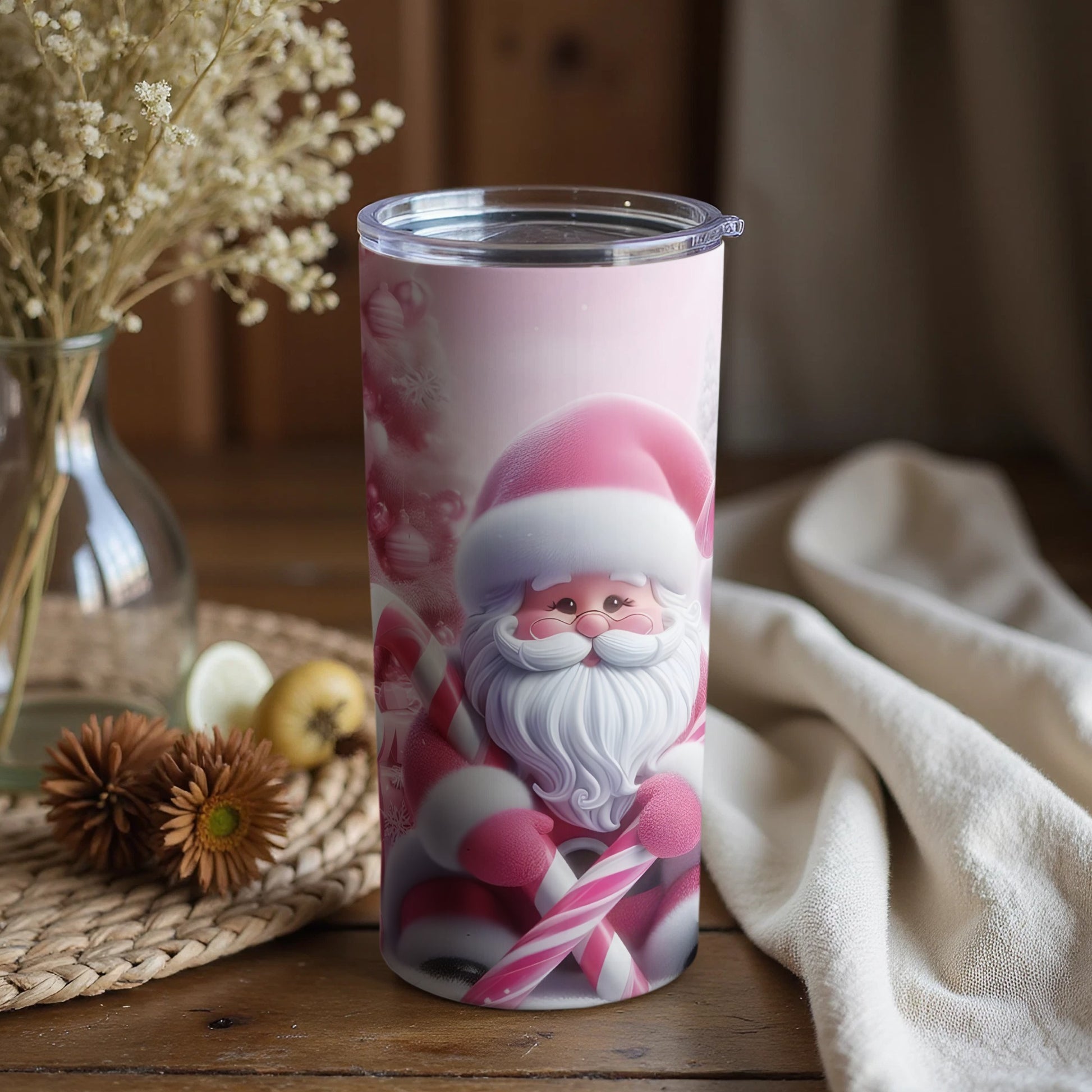 Holiday Santa and Candy Cane Festive Product