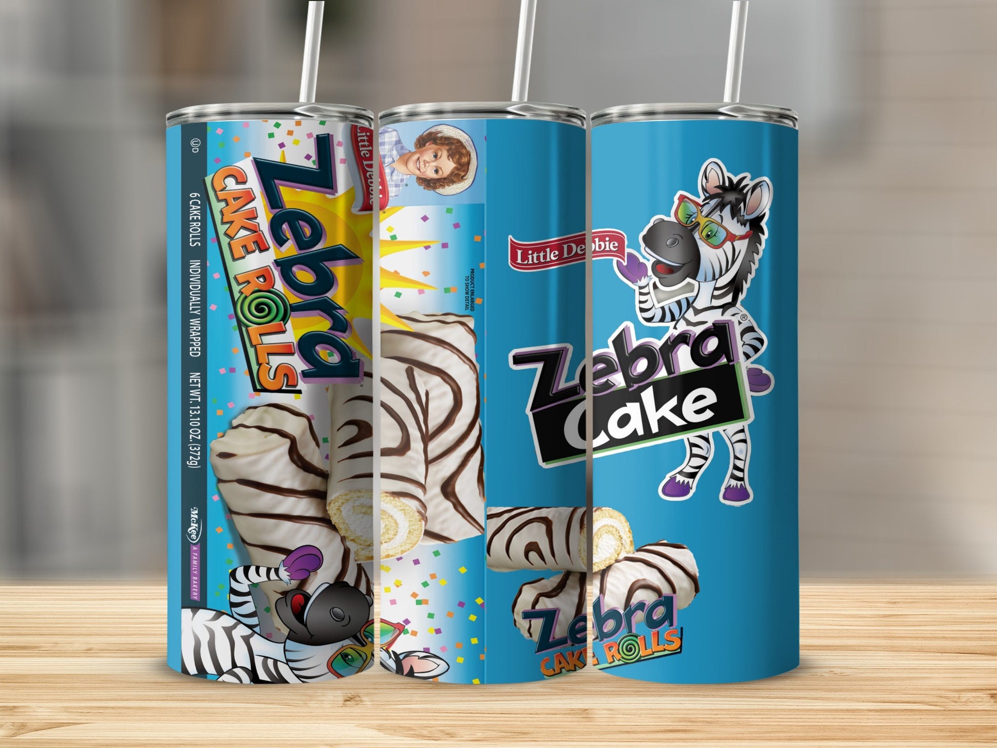 Little Debbie Zebra Cake Rolls Individually Wrapped product type