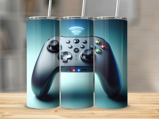 Wireless Game Controller Tumbler Drinking Cup