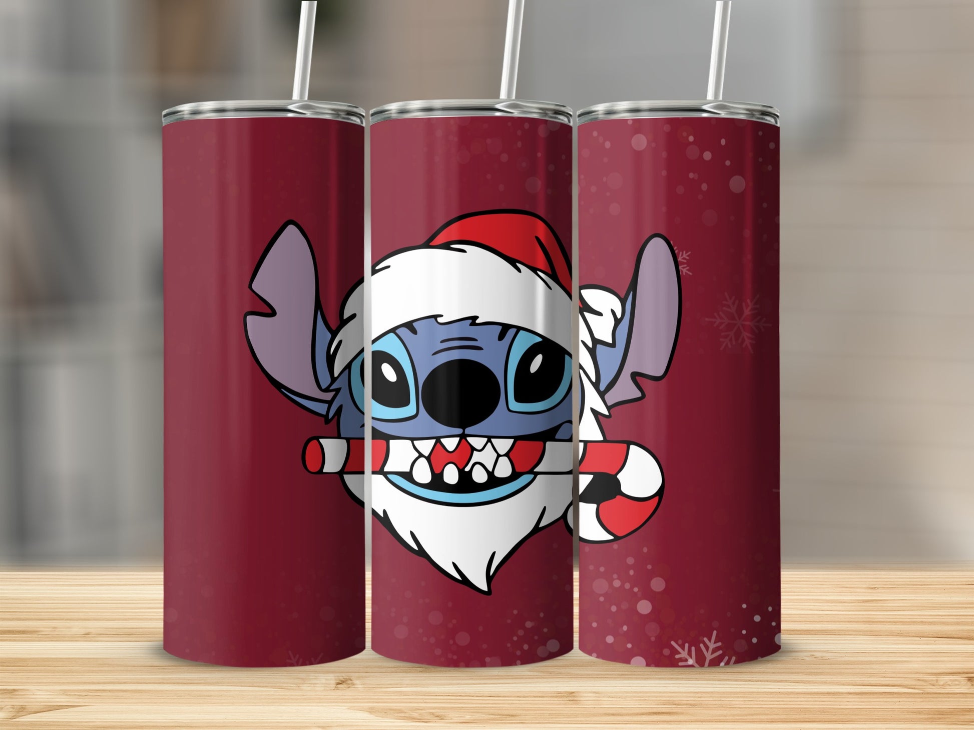 Festive Santa Hat Character Insulated Drink Tumbler