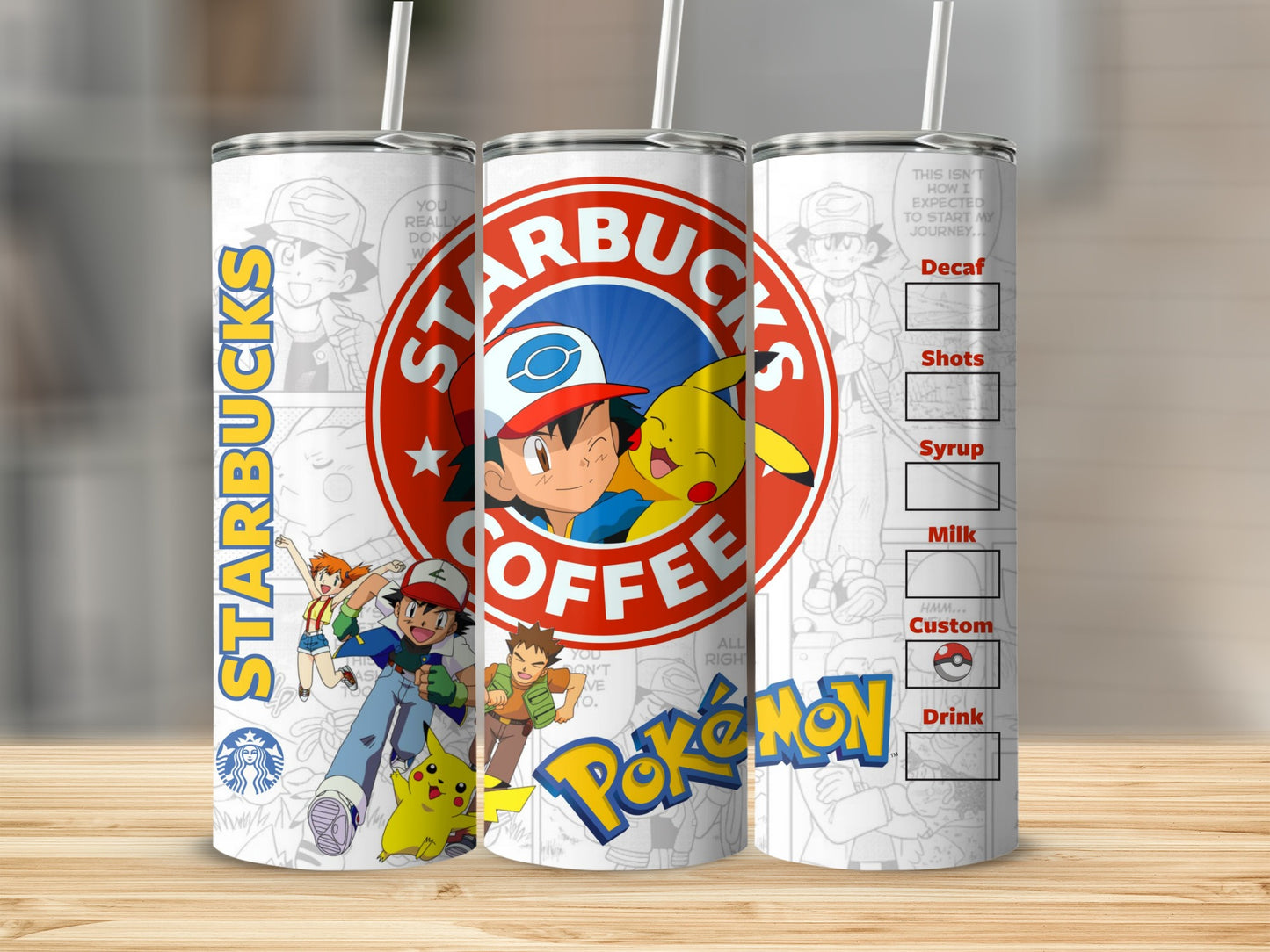 Starbucks Coffee Pokémon Custom Drink Product
