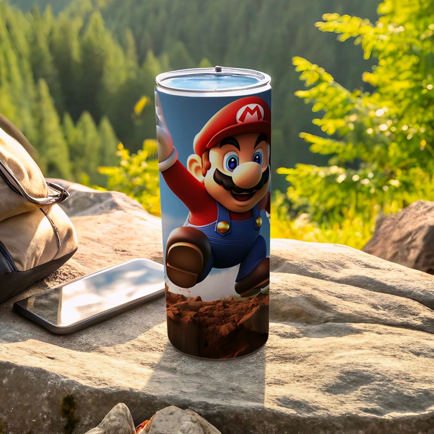 Iconic Video Game Character Insulated Travel Tumbler