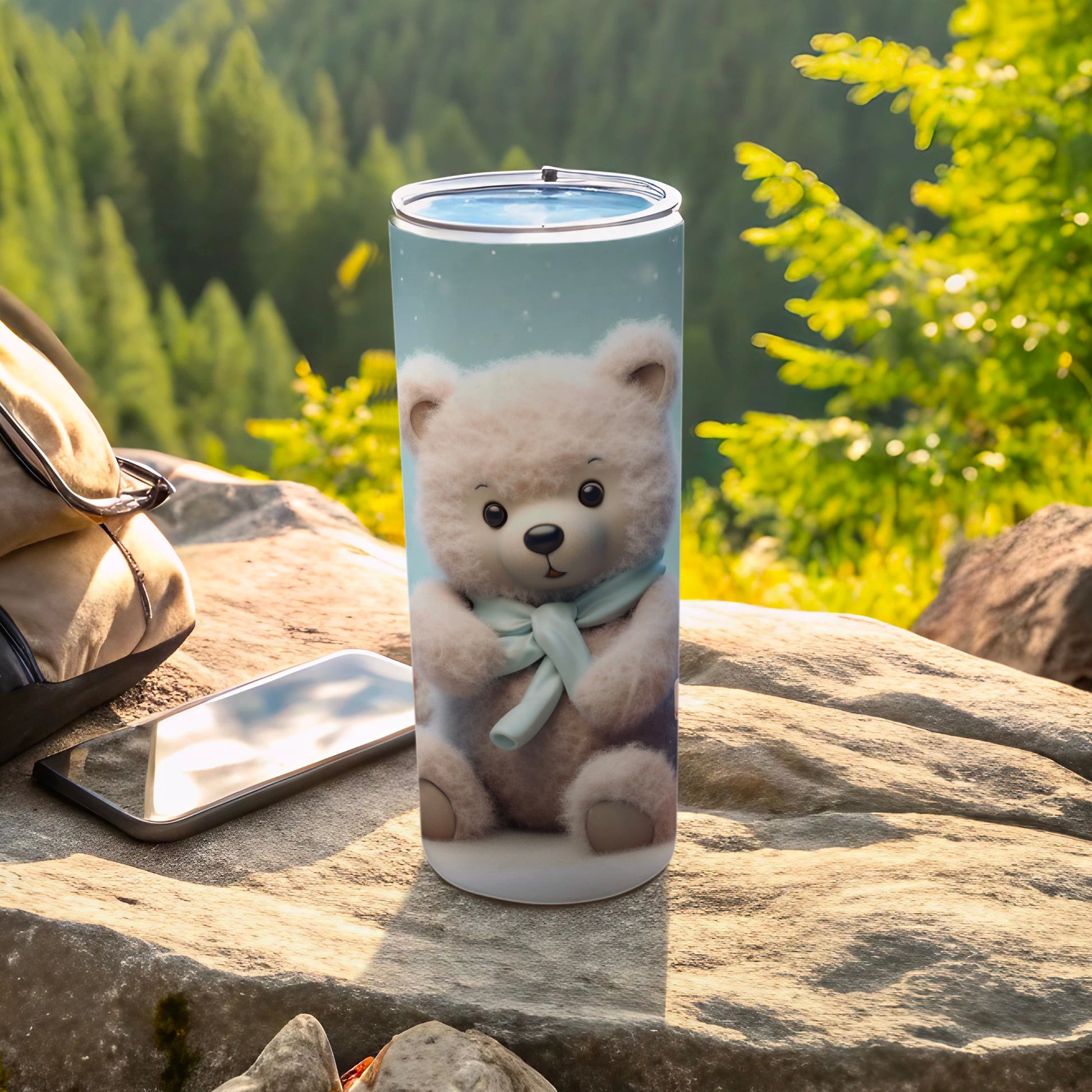 Adorable Teddy Bear Tumbler for Kids and Adults