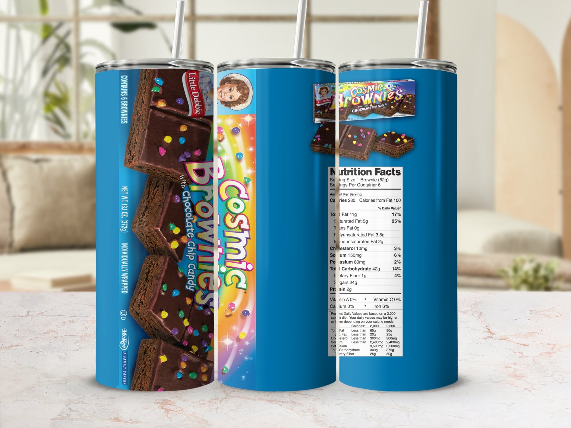 Little Debbie Cosmic Brownies with Chocolate Chip Candy product type