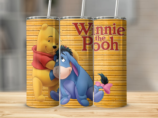 Winnie the Pooh Tumbler with Eeyore Design