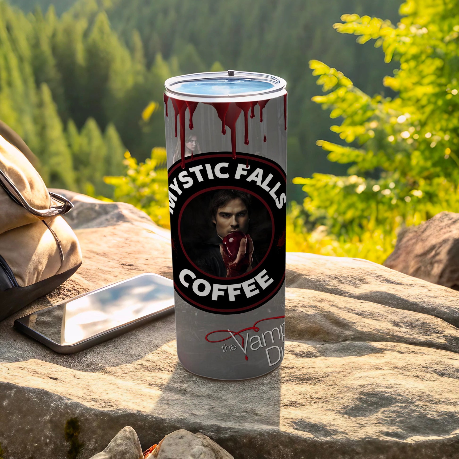 Mystic Falls Coffee The Vampire Diaries Tumbler