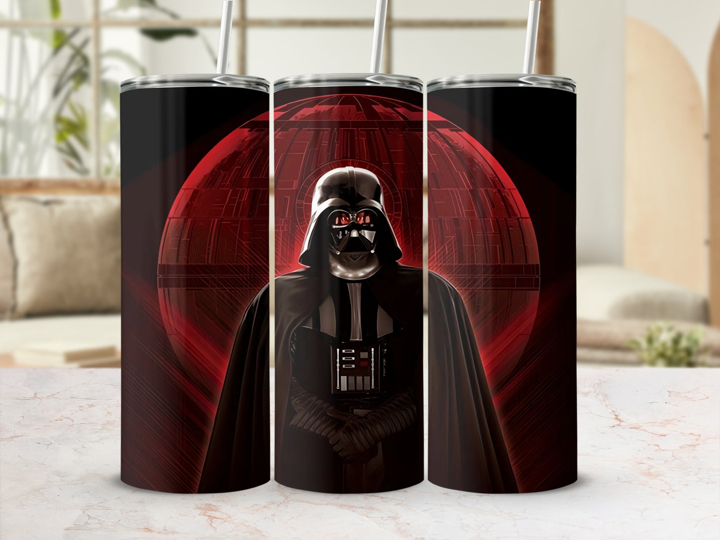 Darth Vader Red Death Star Design Galactic Empire product type
