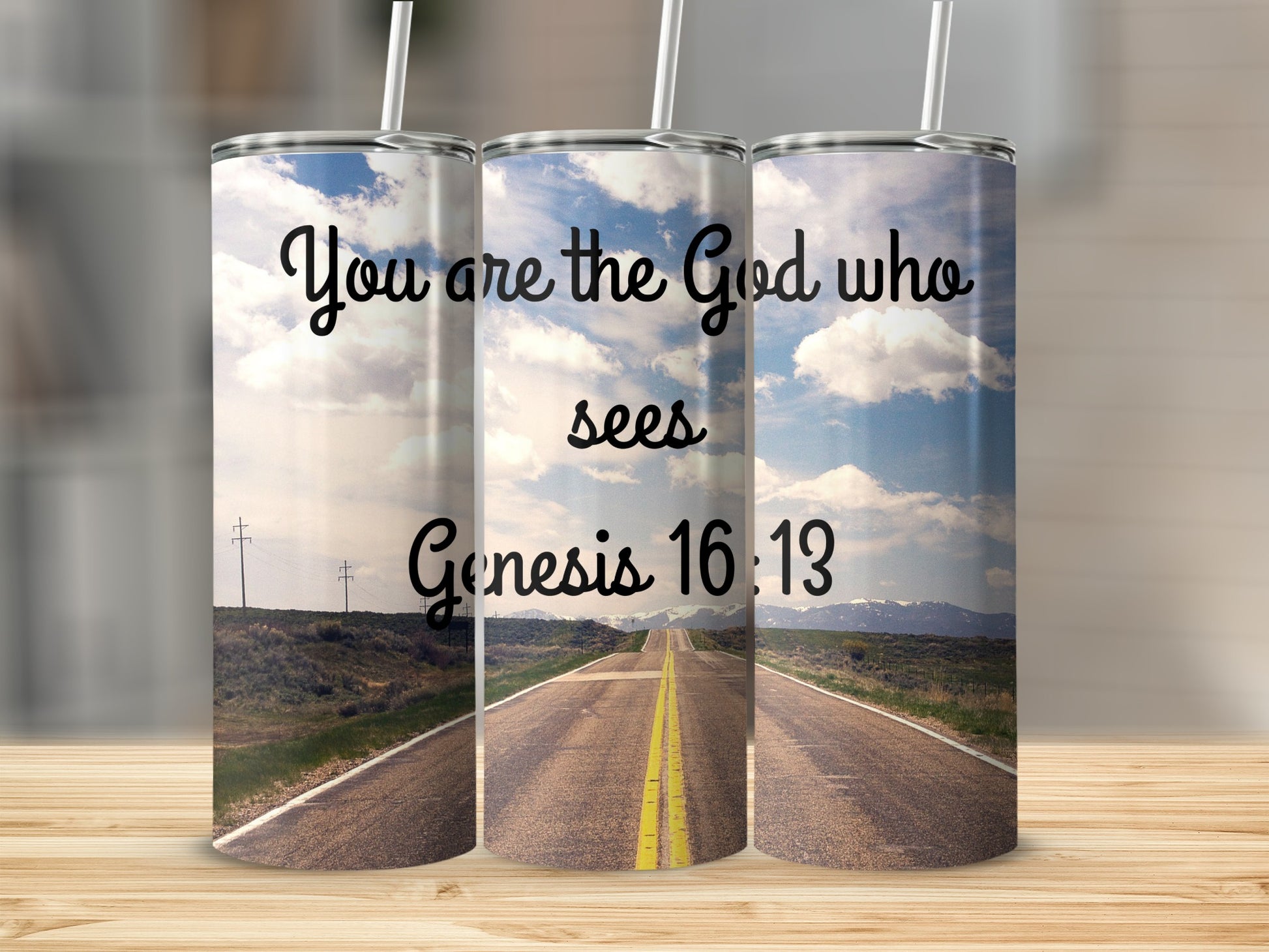 You are the God who sees Genesis 16:13 tumbler product