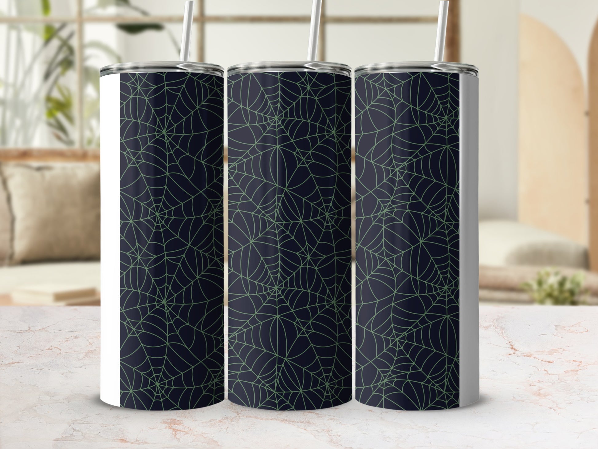 Dark Spiderweb Pattern Halloween Design product type