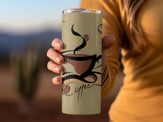 Elegant Coffee Design Insulated Travel Tumbler Accessory