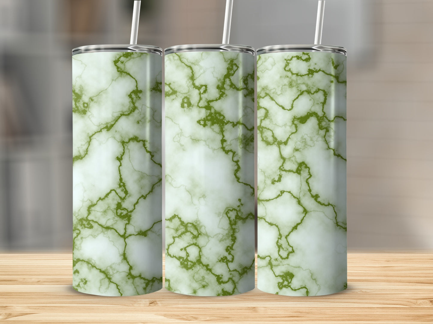 Green Marble Patterned Drink Tumbler product type