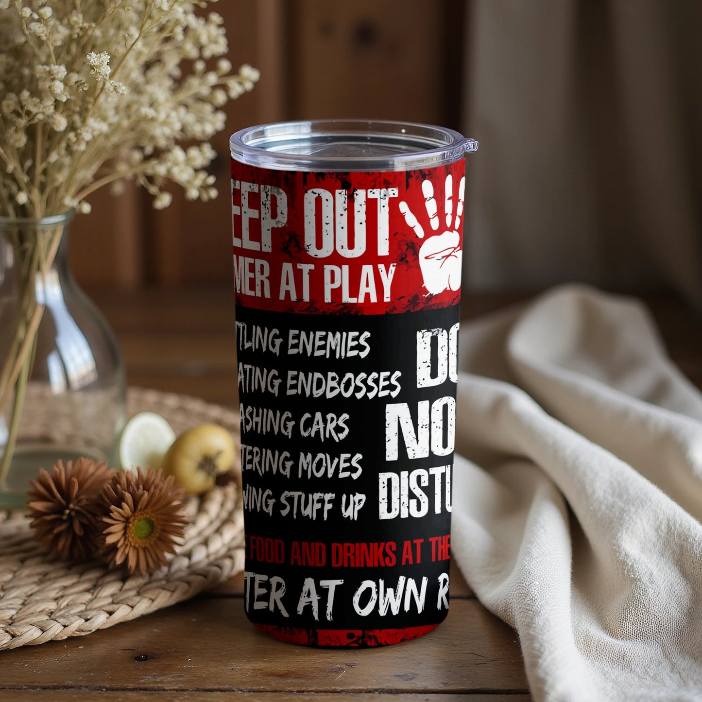 Gaming Do Not Disturb Insulated Tumbler Product