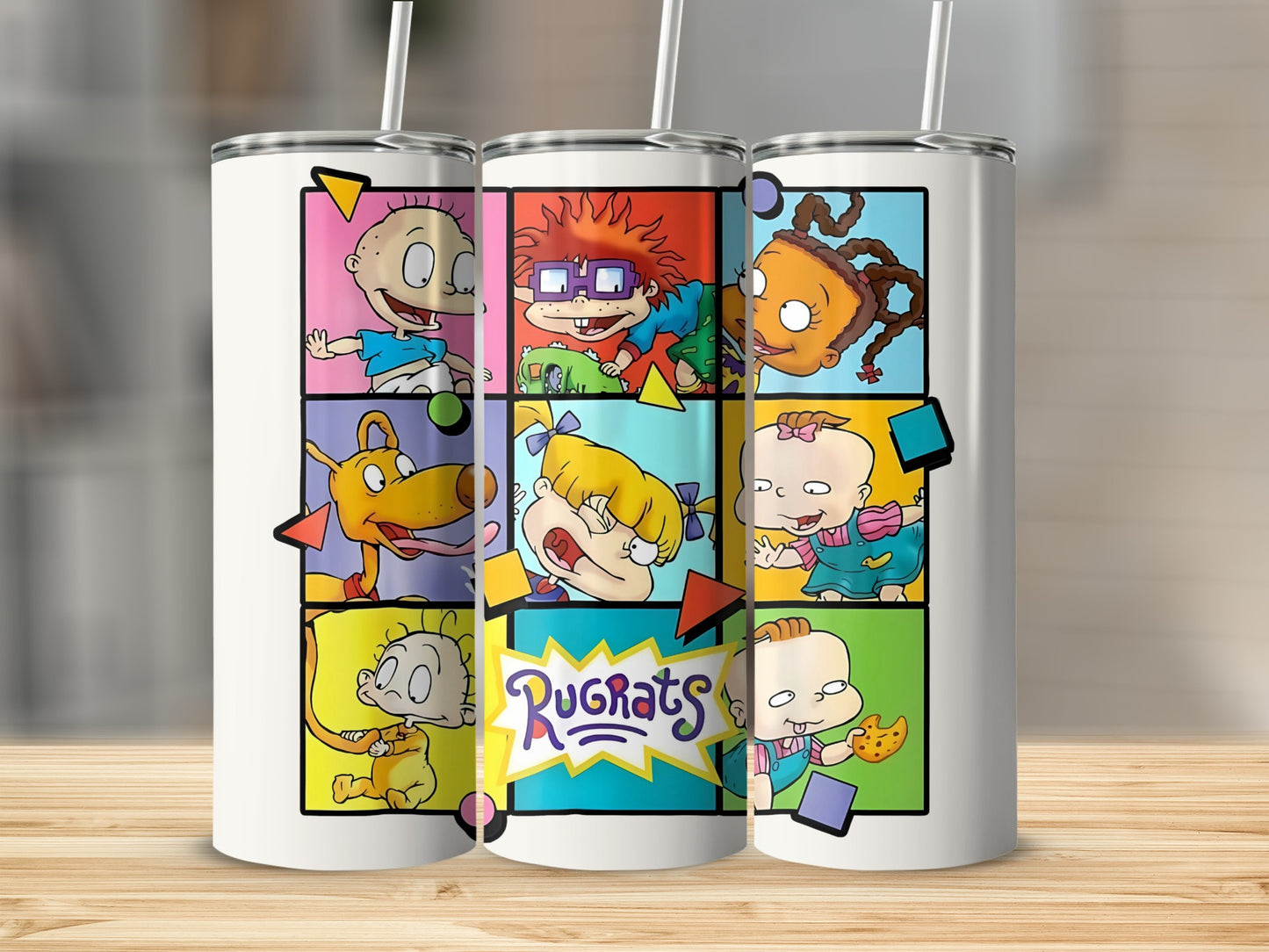Rugrats Characters Tumbler for Cartoon Show Fans