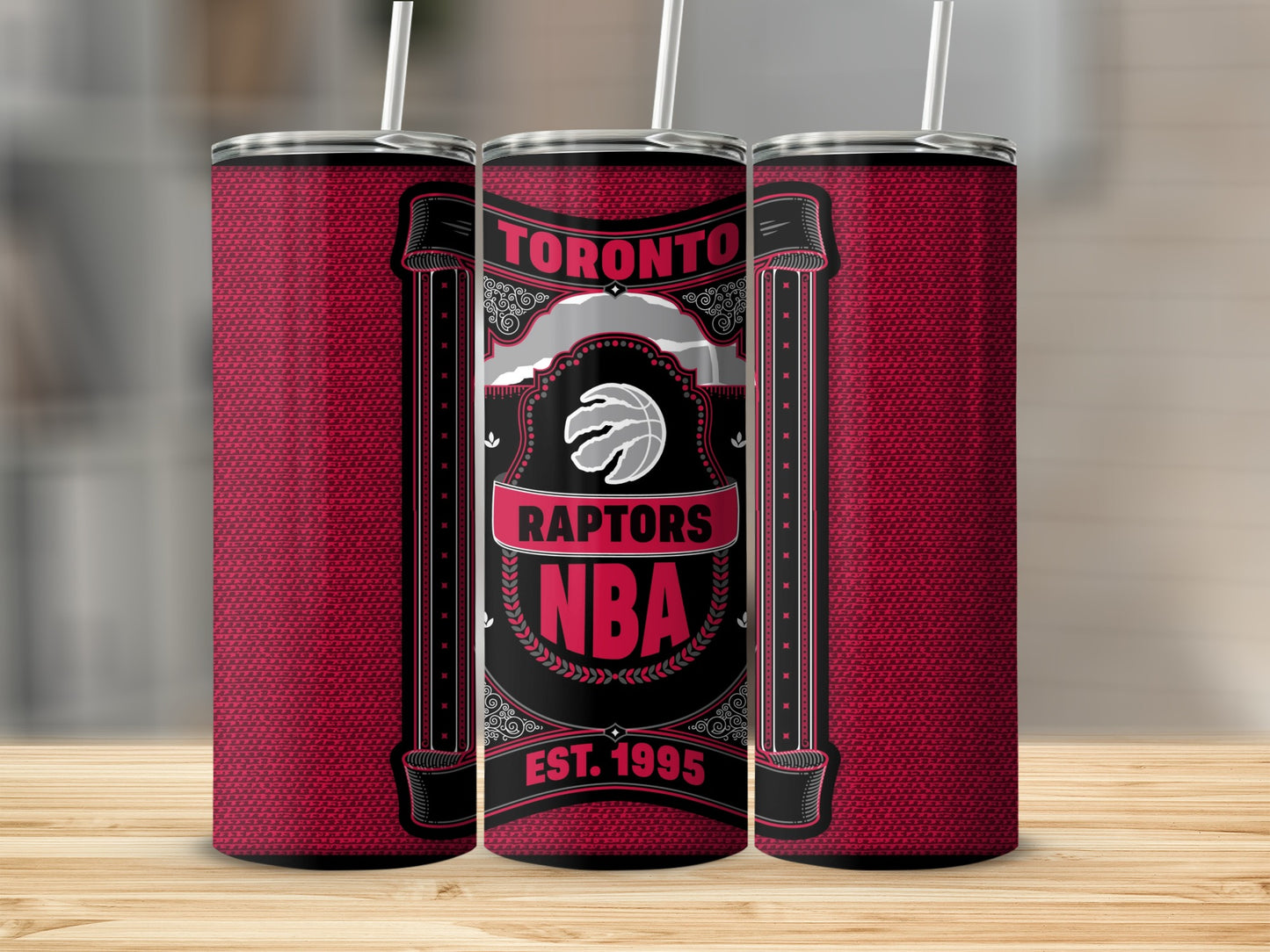 Toronto Raptors NBA Established 1995 Basketball Team Tumbler
