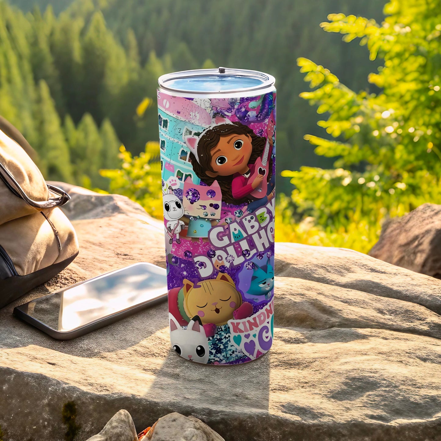 Gabby's Dollhouse Colorful Animated Tumbler Product