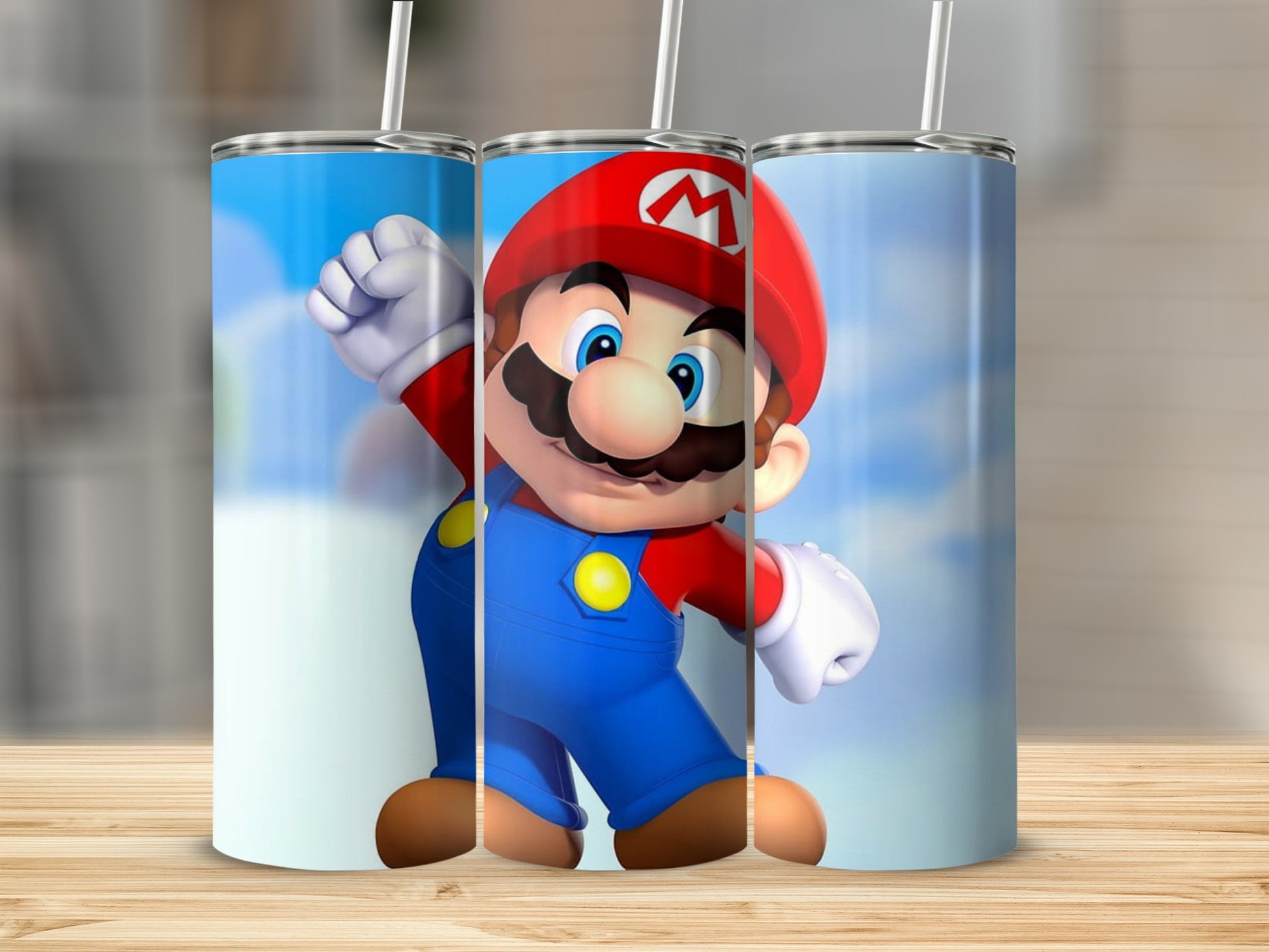 Vibrant Character Art Leak-Proof Travel Tumbler
