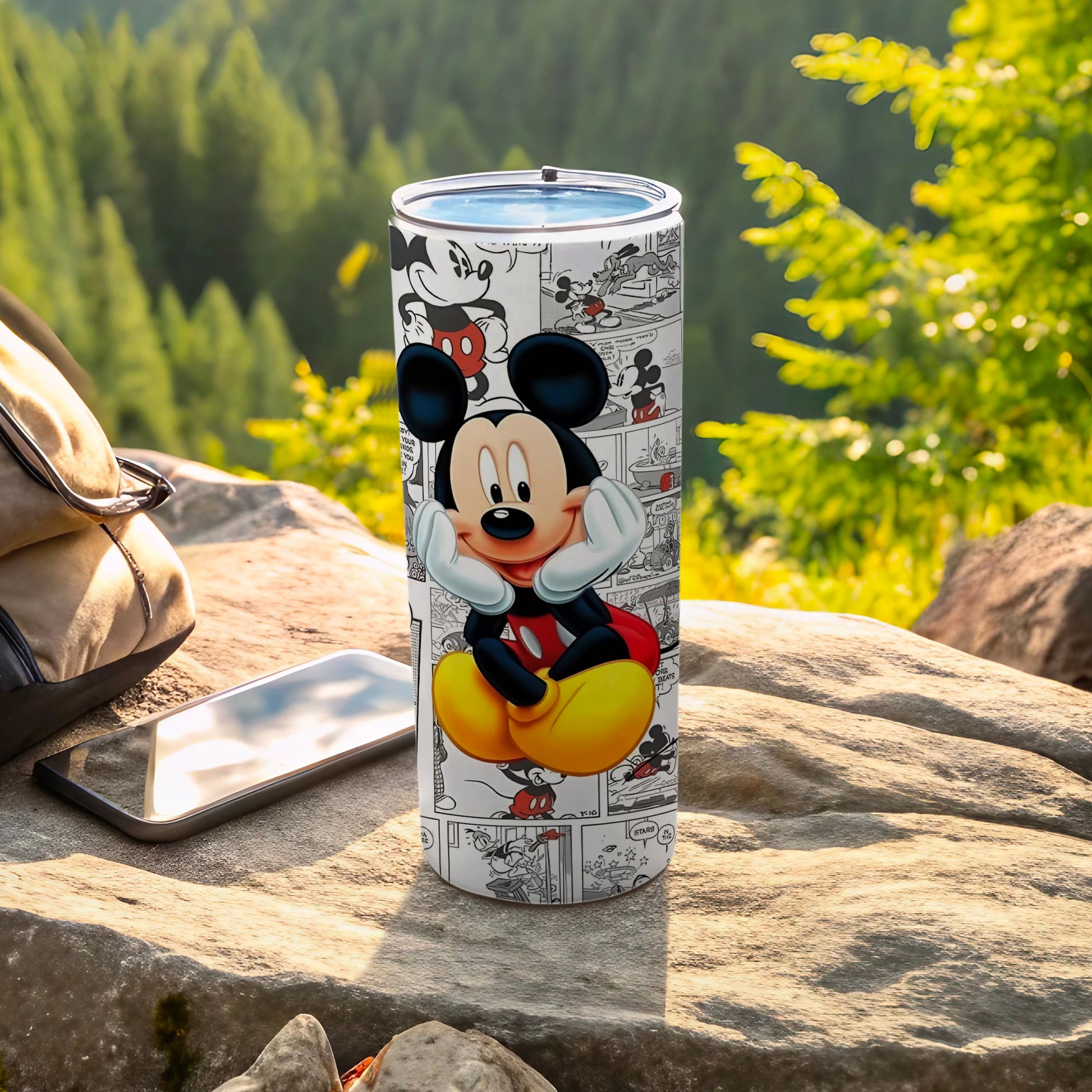 Mickey Mouse Design Tumbler for Outdoor Adventures
