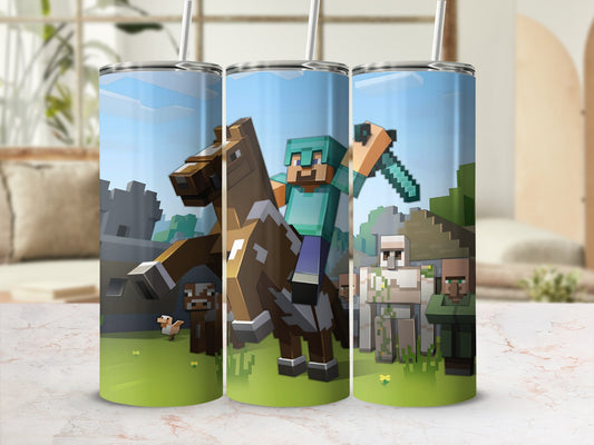 Minecraft Adventure Design Insulated Tumbler Cup