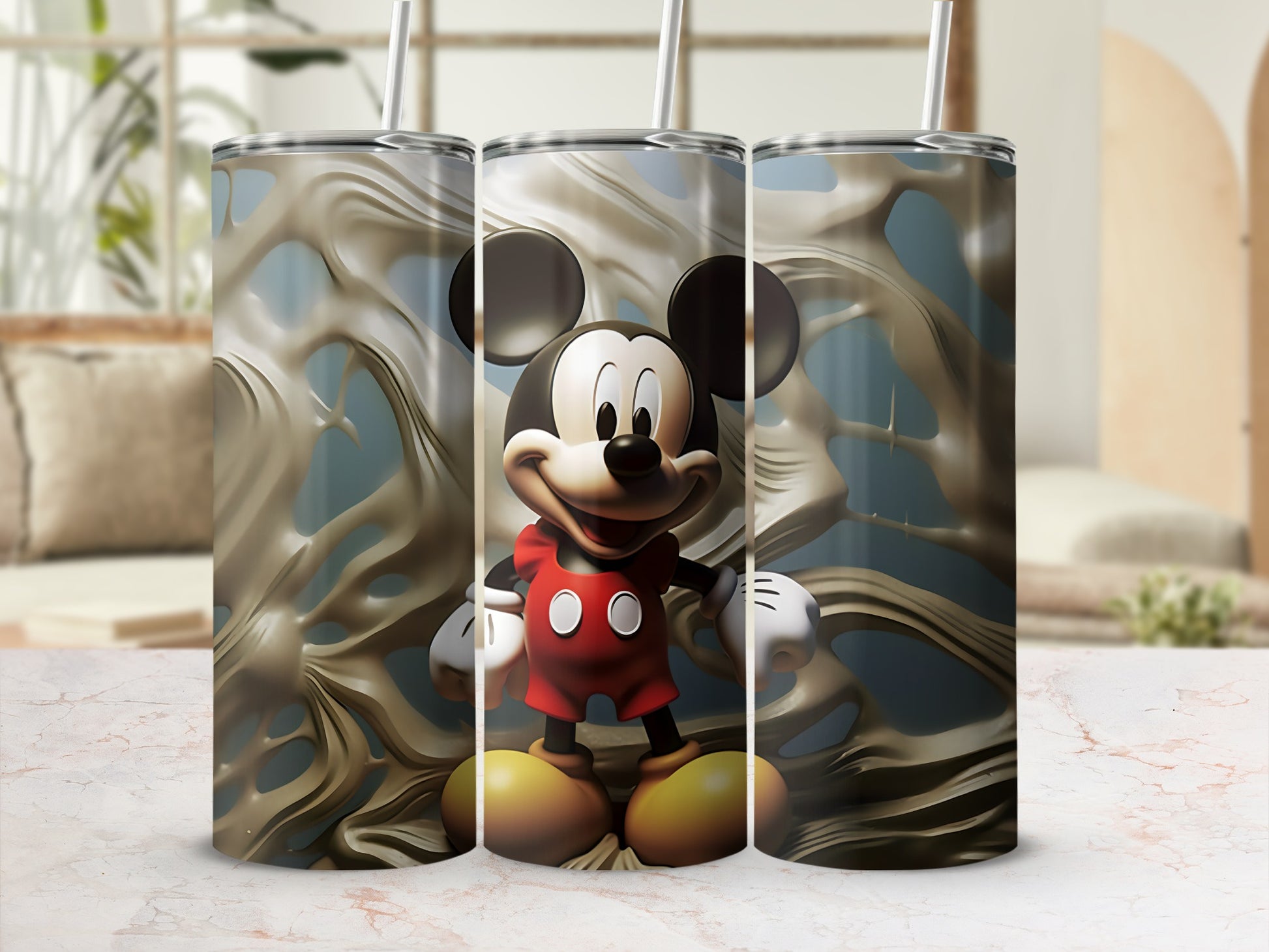 Mickey Mouse Iconic Character Tumbler Design
